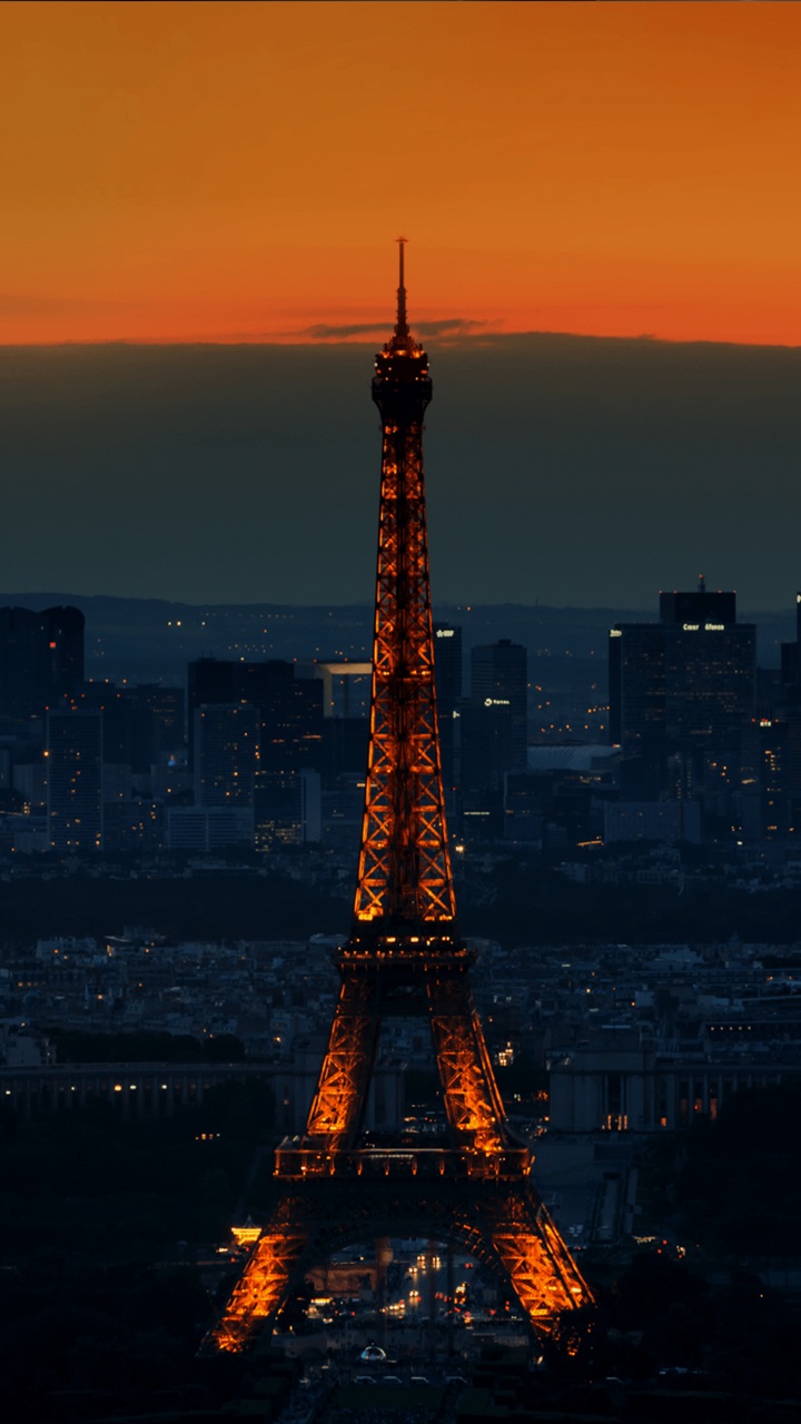 Ulefone Mix Stock Paris France Eiffel Tower Sunset