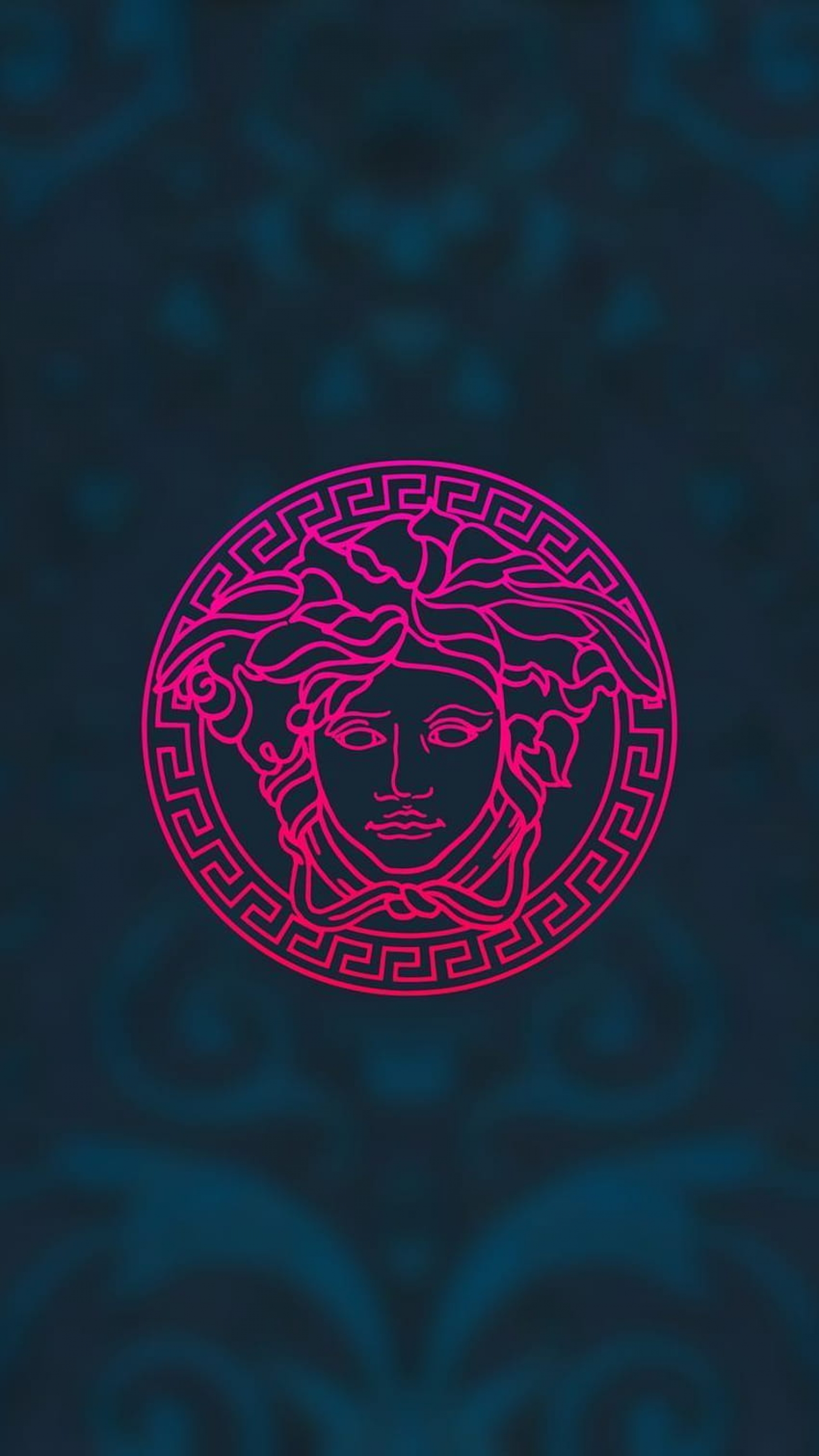 Versace Luxury Medusa Logo Pink