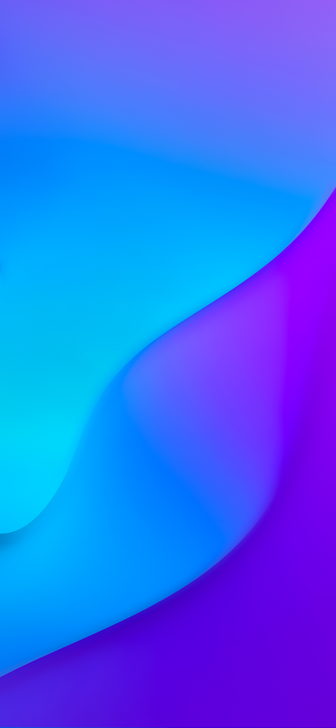 Vivo V11 Pro Stock Blue Purple Liquid