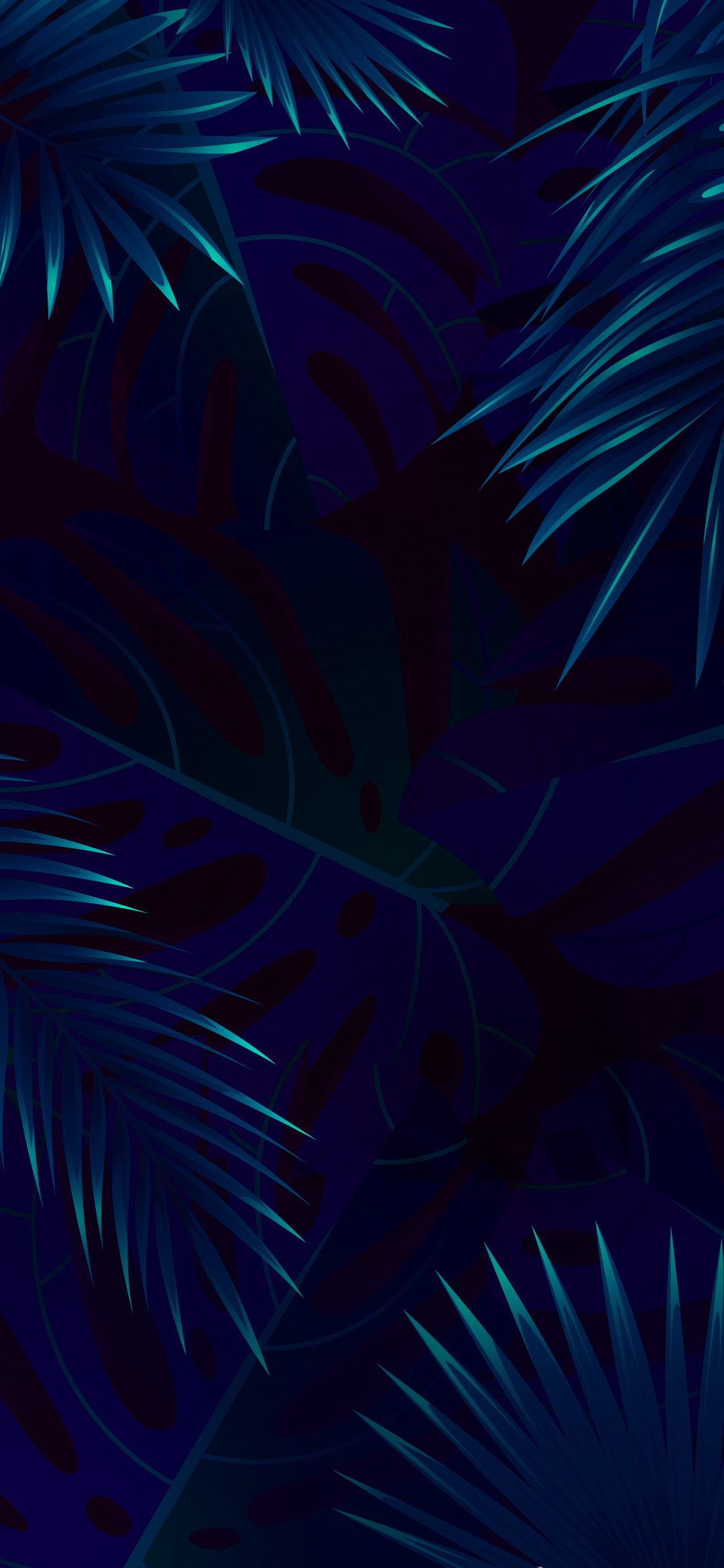 Vivo V11 Pro Stock Palm Leaves wallpaper for Apple iPhone, Apple Watch, Mac, iPad and Apple Watch