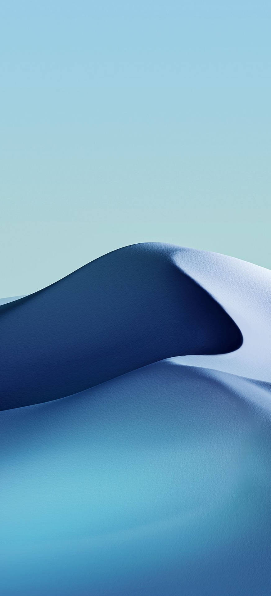 Vivo Y20 Stock Blue Sand Dunes wallpaper for Apple iPhone, Apple Watch, Mac, iPad and Apple Watch