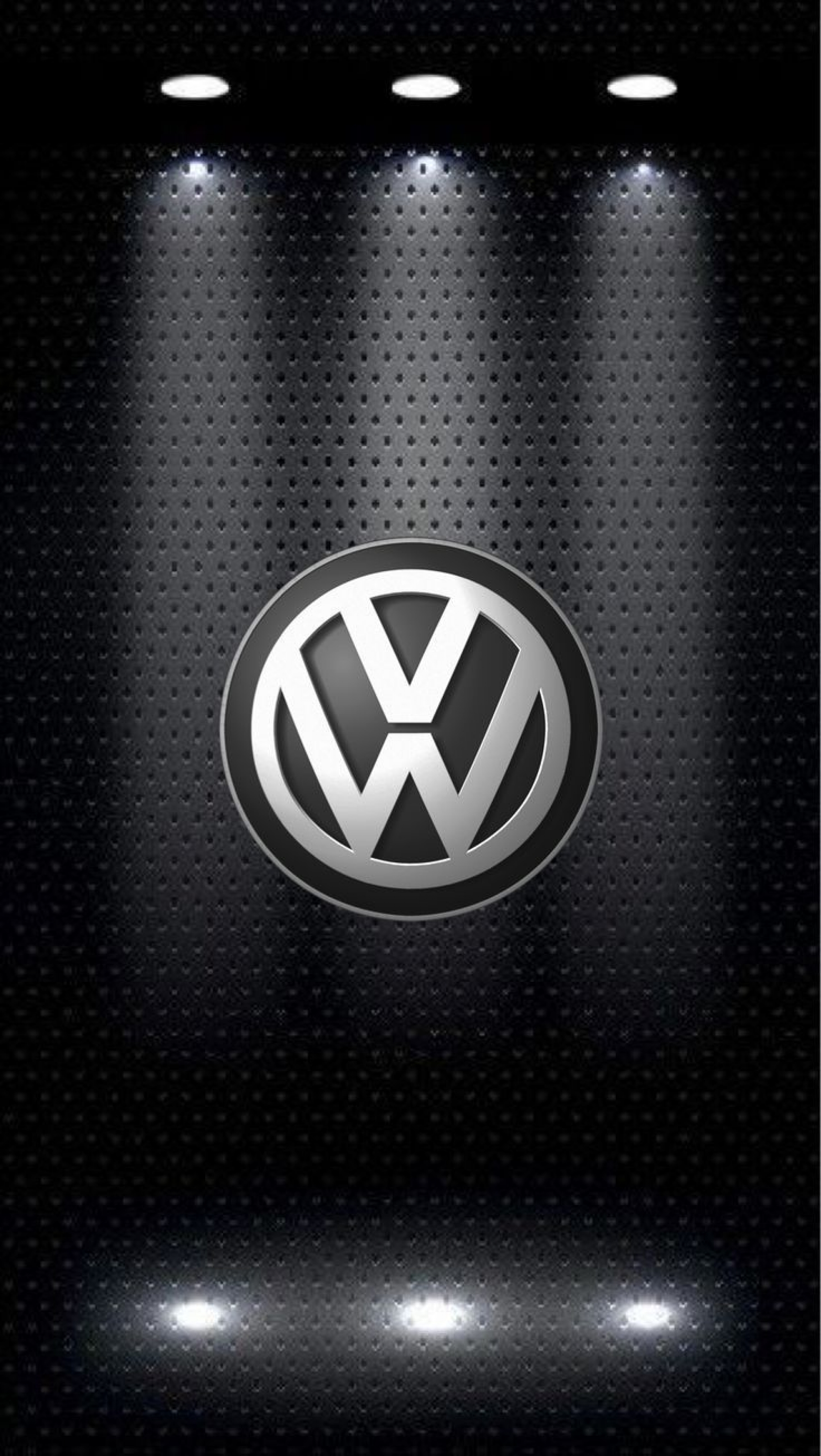 Volkswagen VW Logo Dark Glow