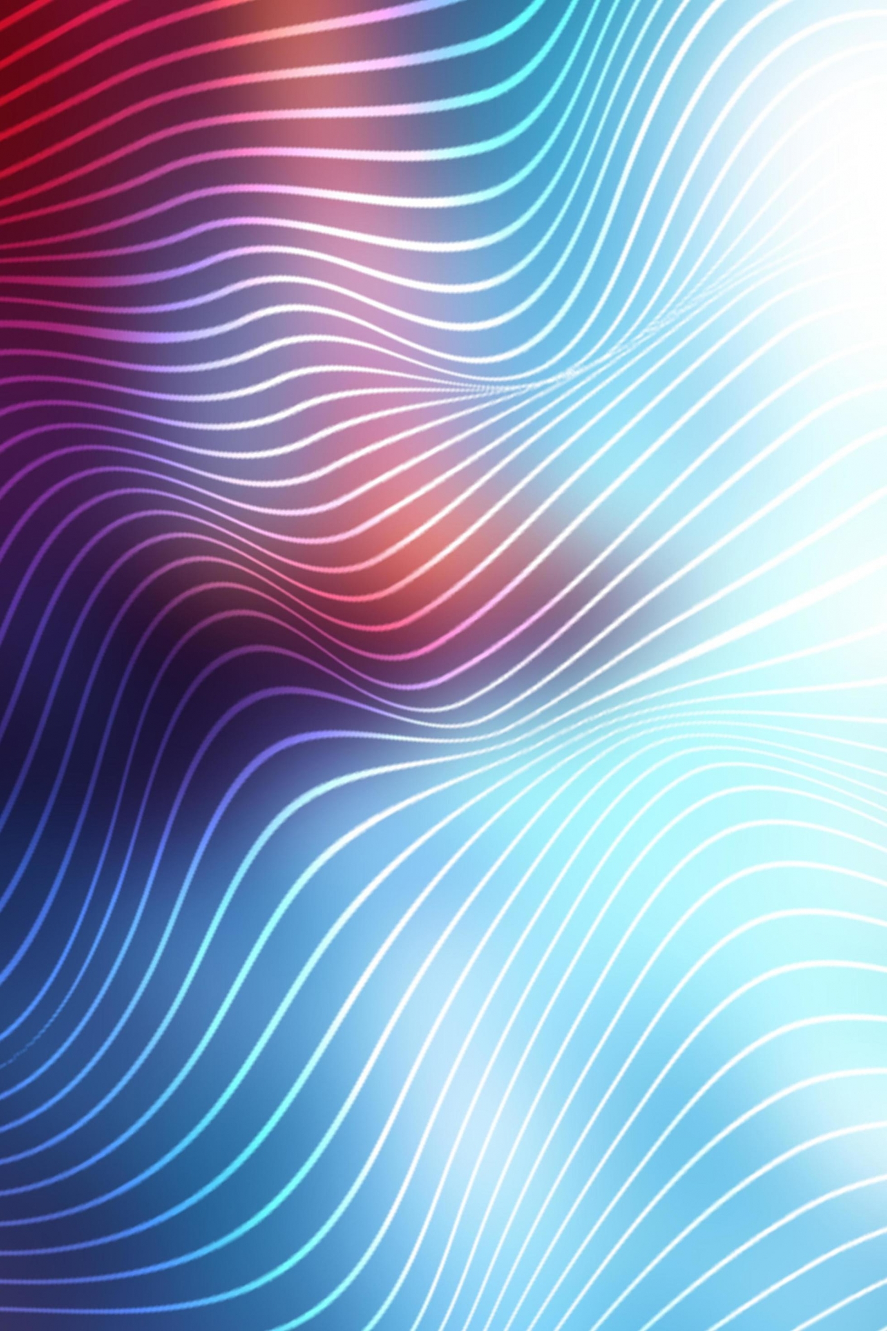 Wavy Gradient With Lines