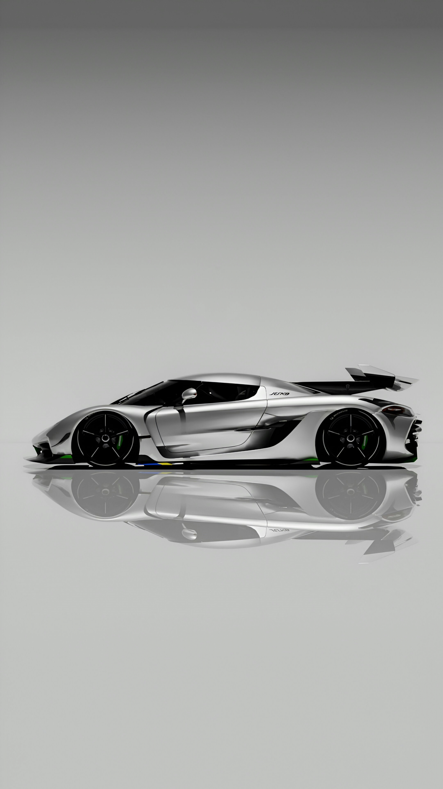 White Sexy Supercar Silver wallpaper for Apple iPhone, Apple Watch, Mac, iPad and Apple Watch