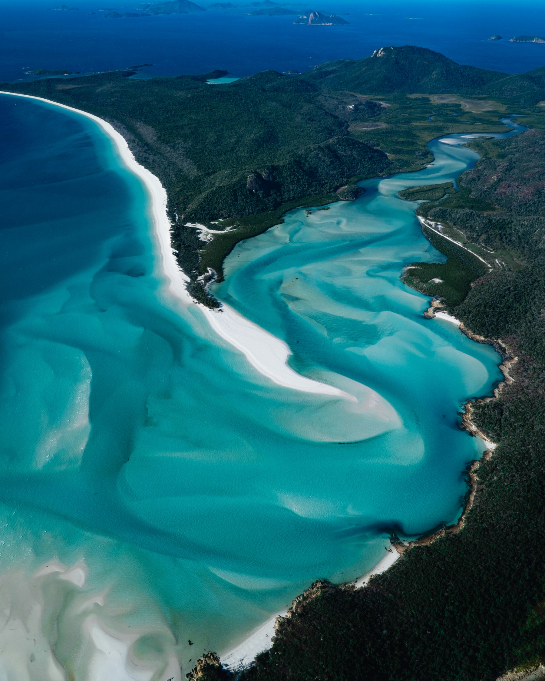 Whitsundays Australia White Sand Beach Subtropical