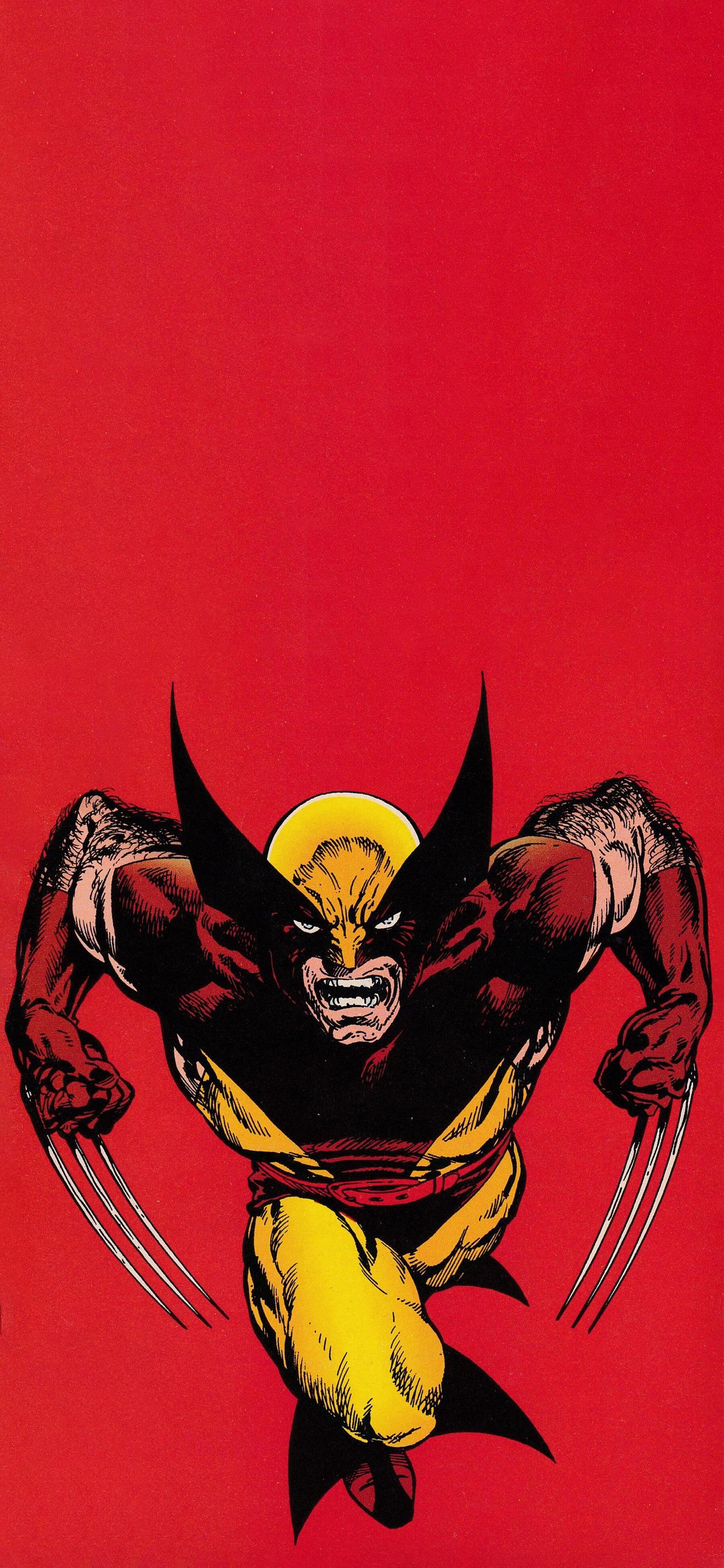 Wolverine Comic Wolverine Marvel Red