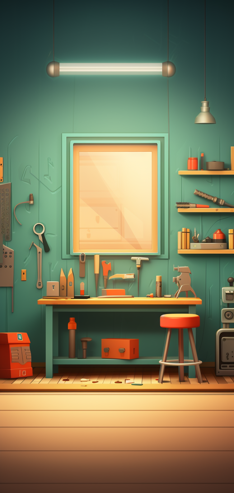 Workbench Teal Apple HomeKit Default wallpaper for Apple iPhone, Apple Watch, Mac, iPad and Apple Watch