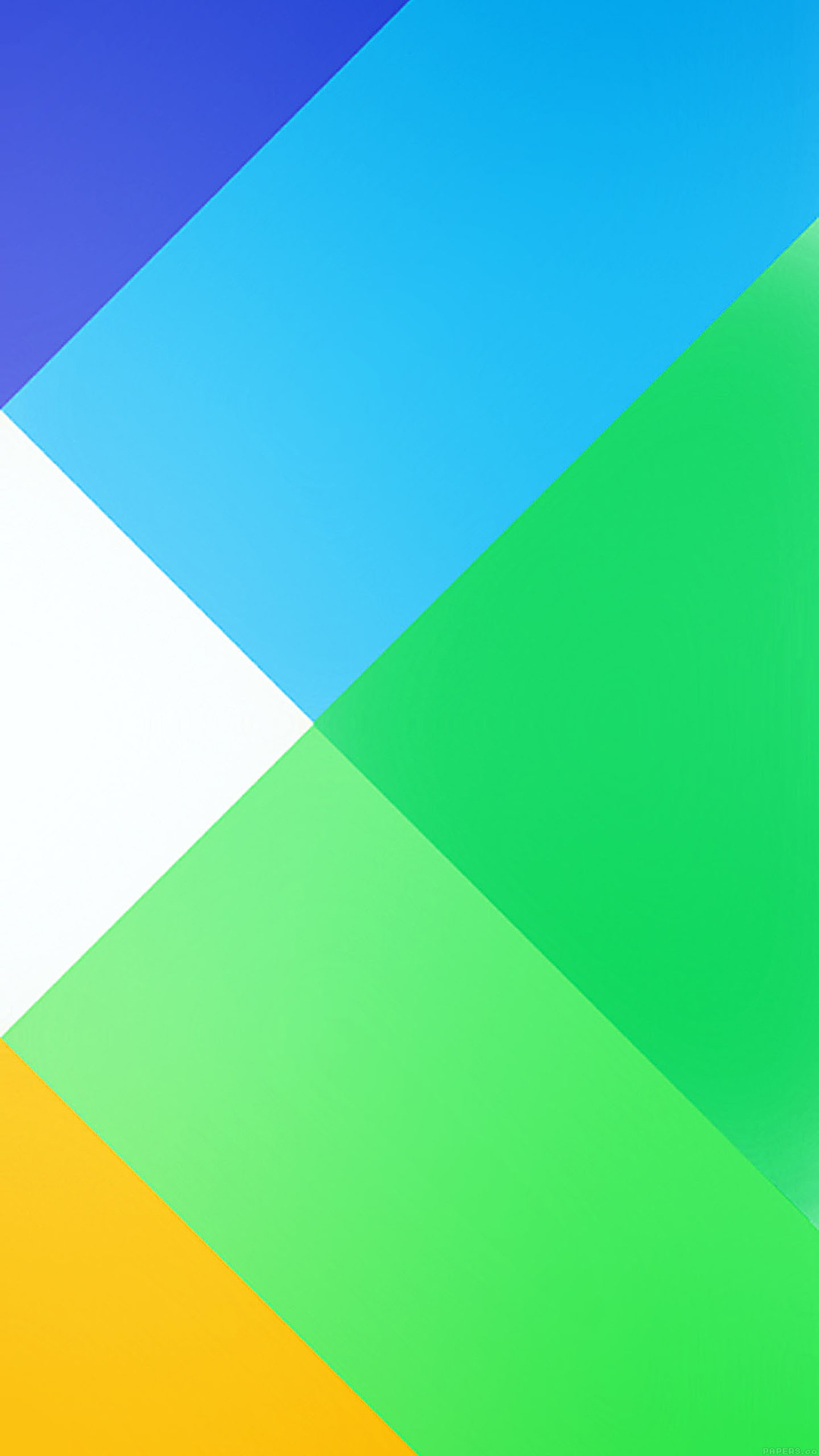 Xiaomi Android MIUI 9 Stock Multicolor Green Blue Yellow Blocks