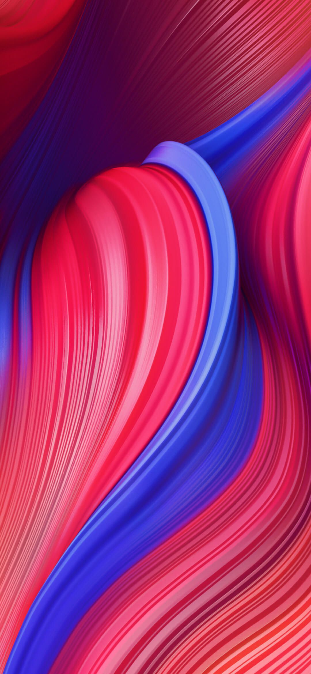 Xiaomi Poco X2 Stock Wallpapers Colorful Lines Red And Blue Abstract wallpaper for Apple iPhone, Apple Watch, Mac, iPad and Apple Watch