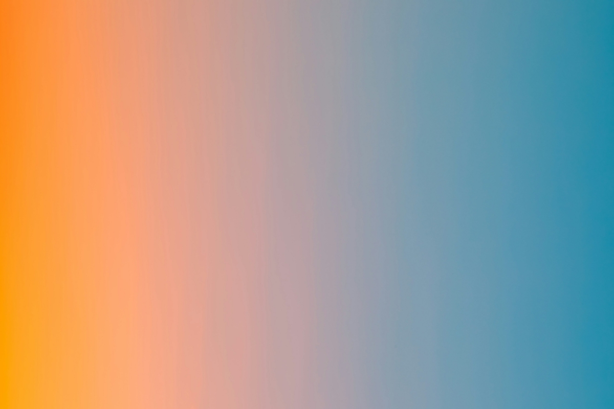 Simple Blue Orange Gradient