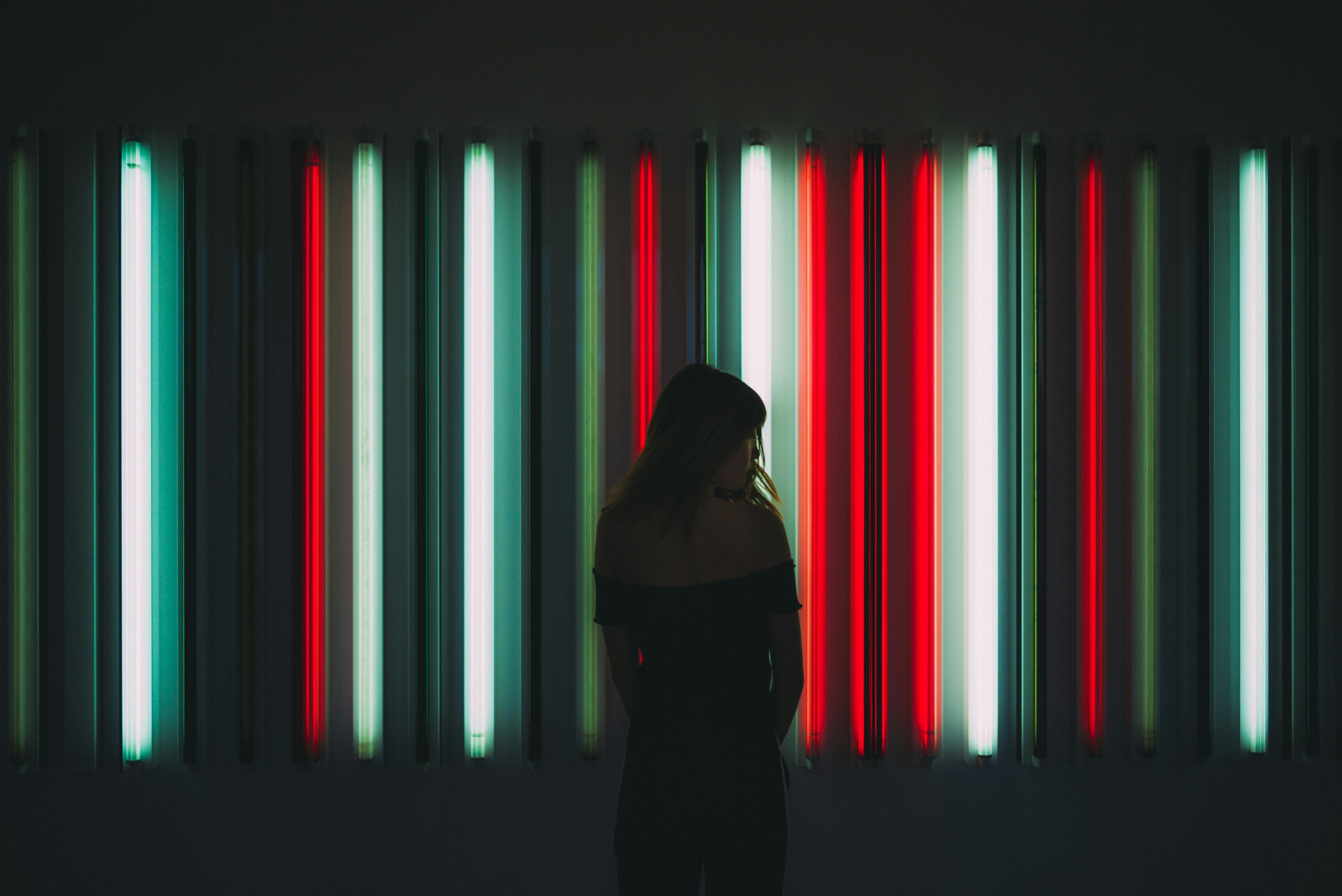 Creative Barcode Neon