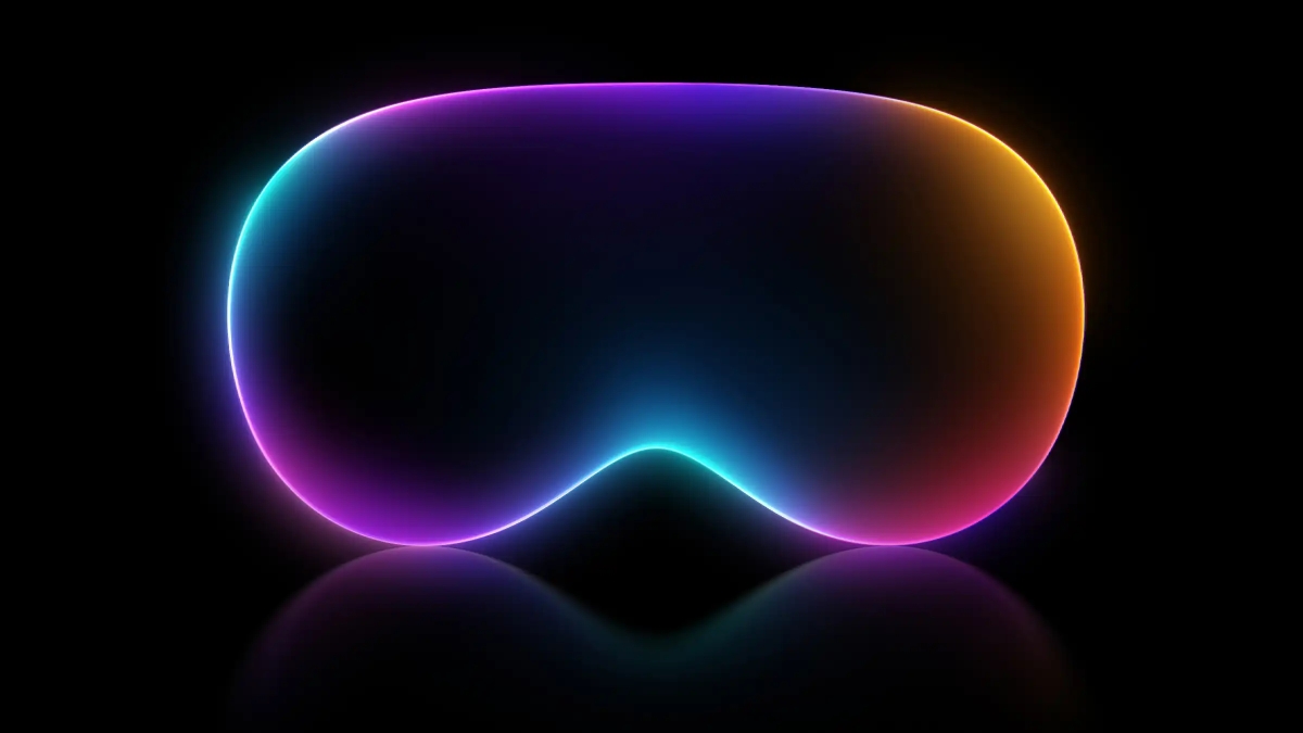 Apple Vision Pro Glowing wallpaper for Apple iPhone, Apple Watch, Mac, iPad and Apple Watch