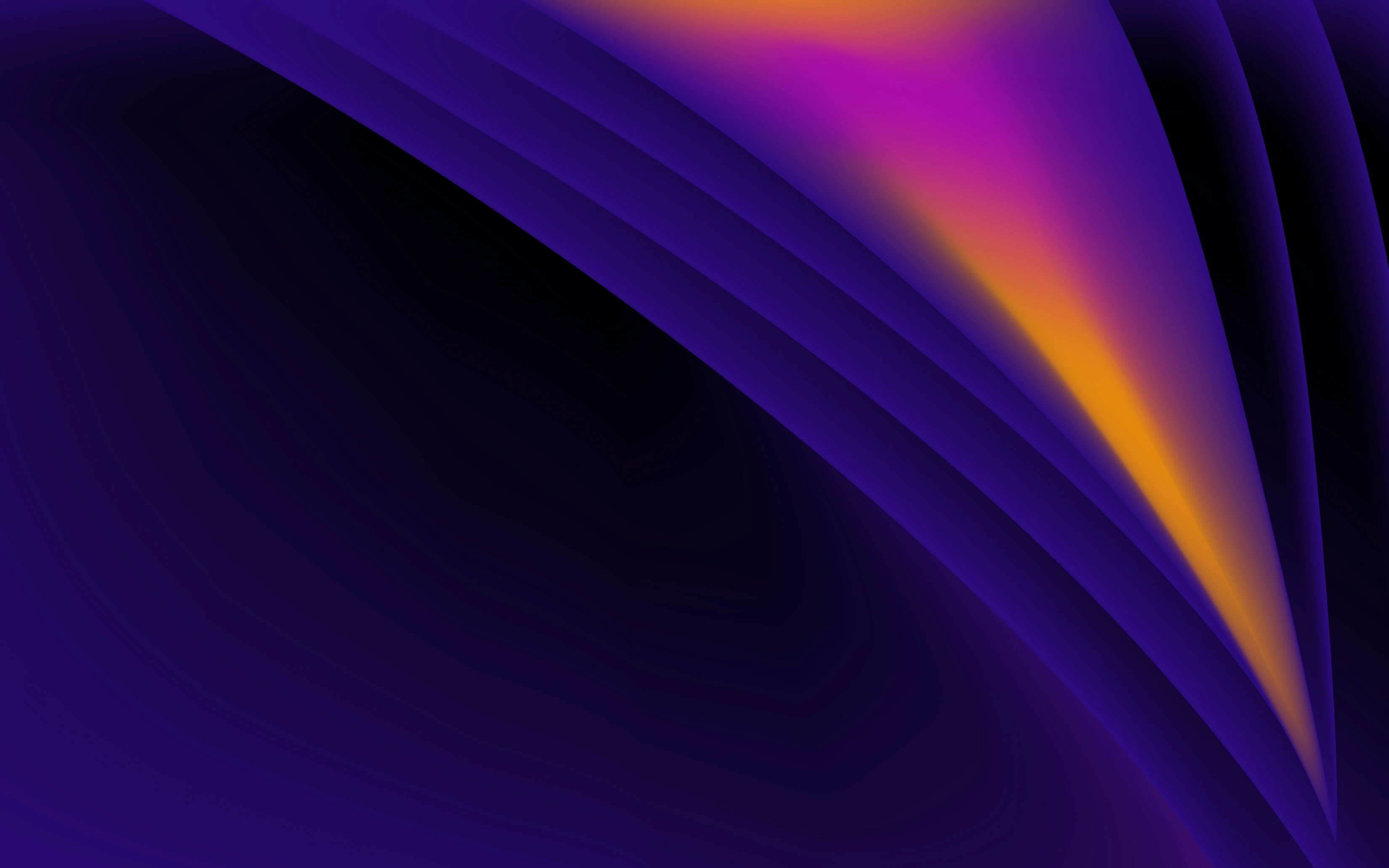 3D Rendering Dark Rich Purple