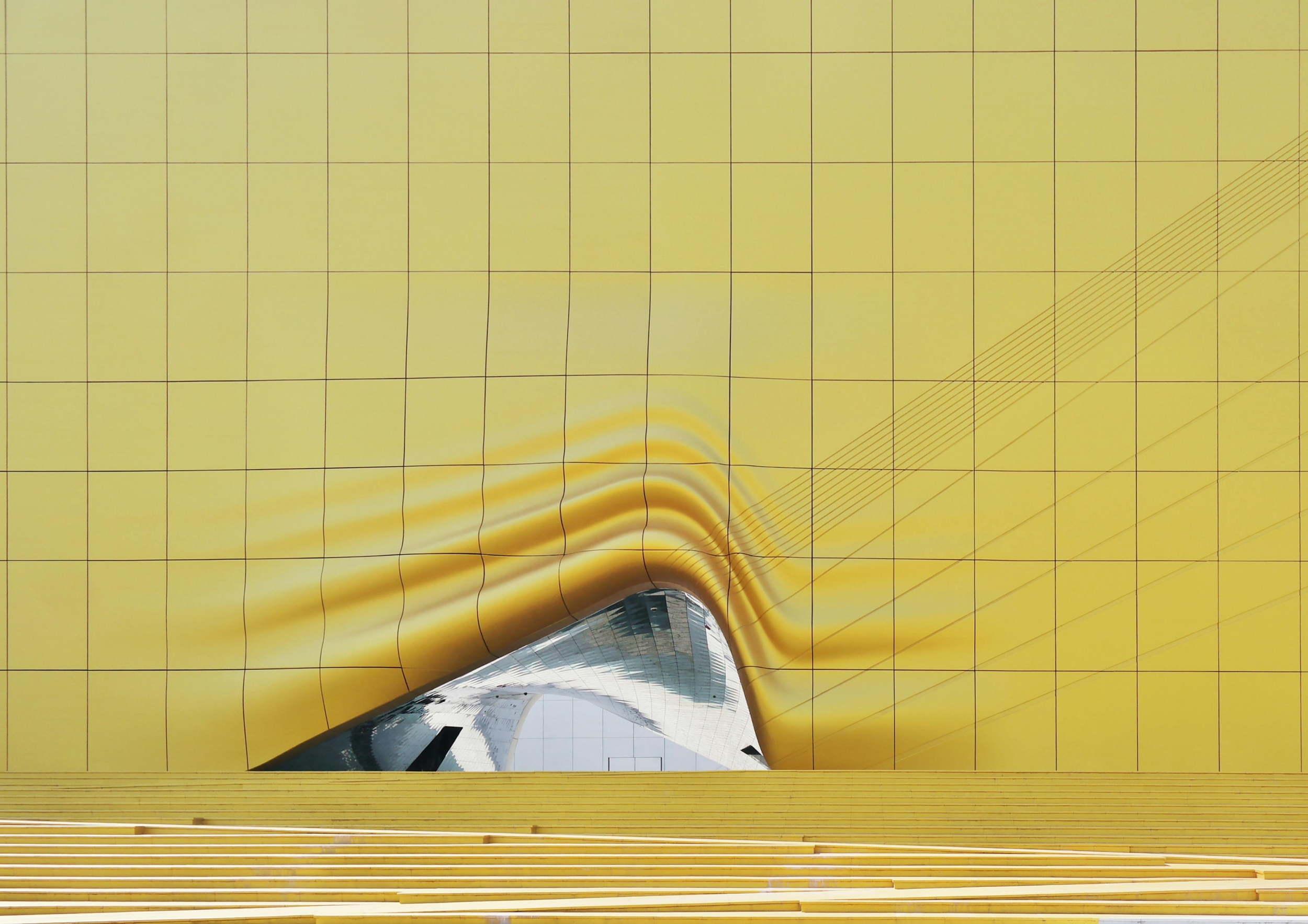 Abstract Yellow