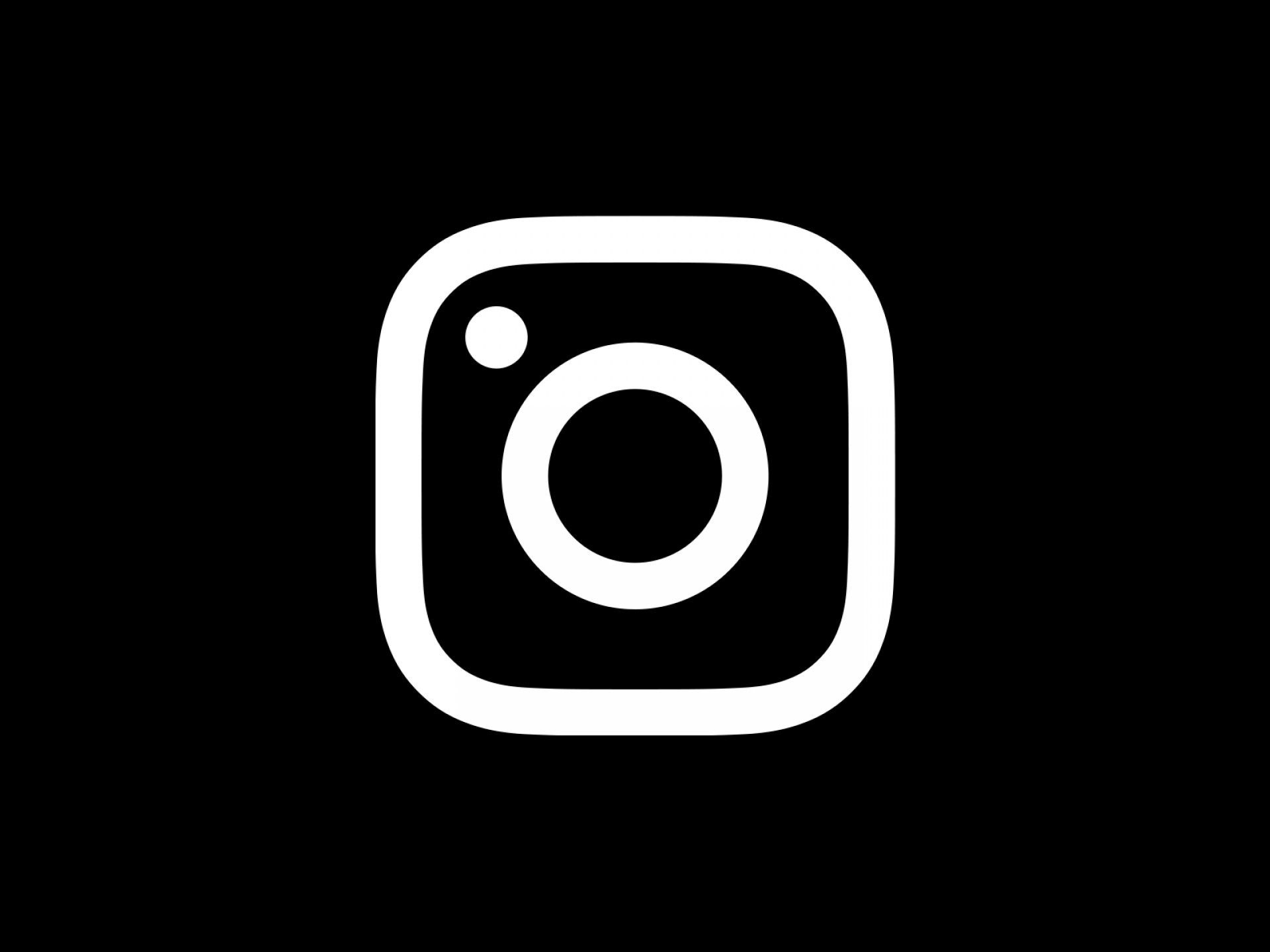 App Store Instagram Logo Black