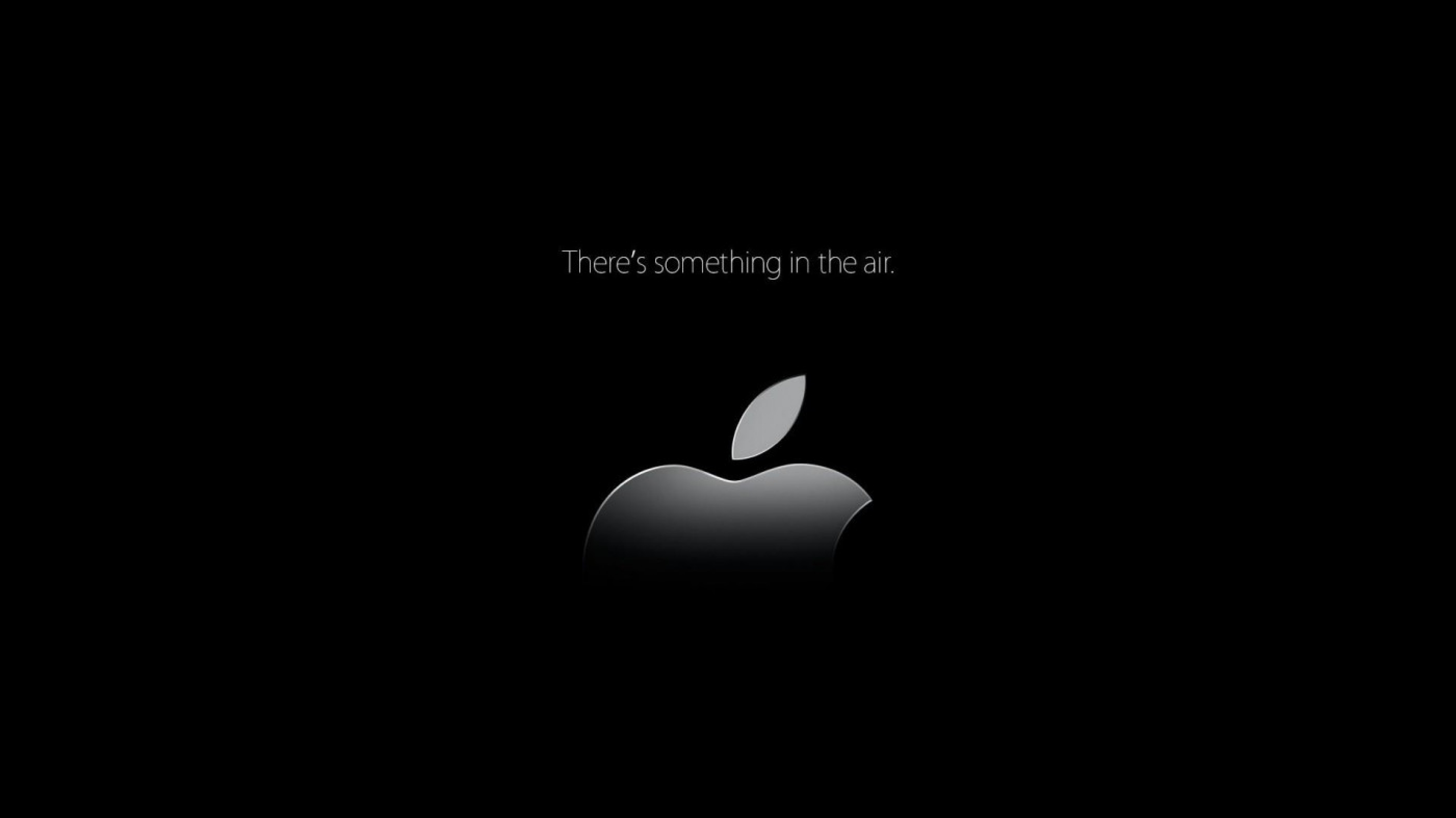 Apple Logo Theres Something In The Air MacBook Air Announcement wallpaper for Apple iPhone, Apple Watch, Mac, iPad and Apple Watch