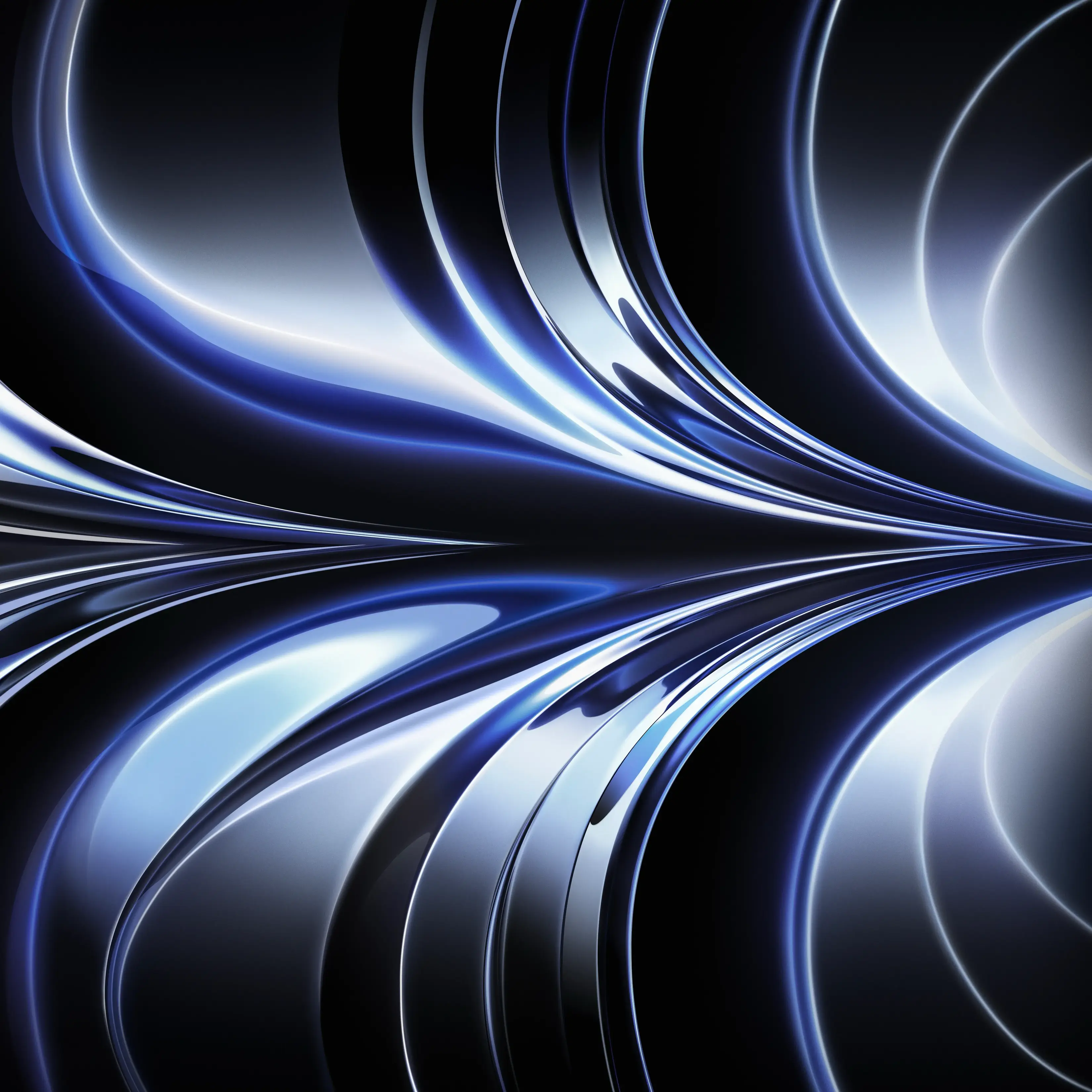 Apple M2 M3 MacBook Air Stock Default Wallpaper 2022 Blue Dark