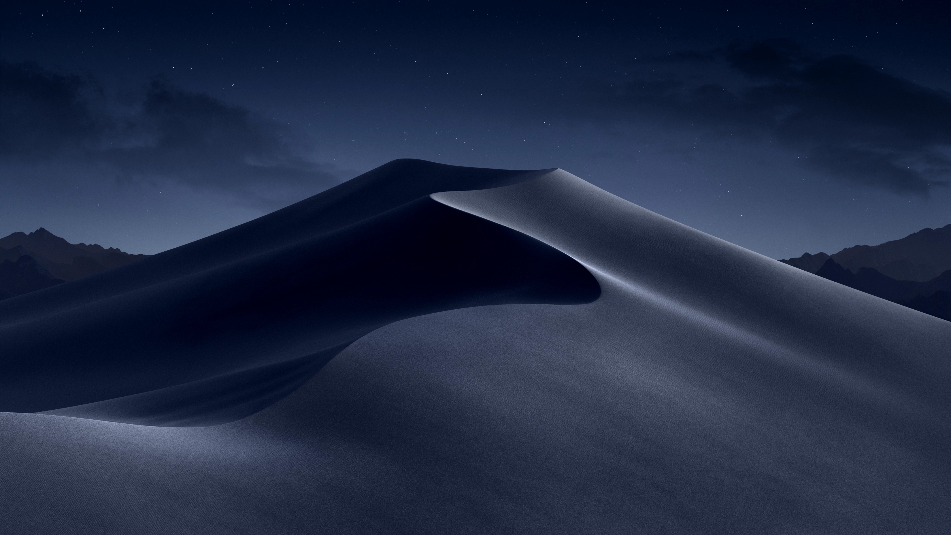 Apple macOS Mojave Stock Dark Midnight