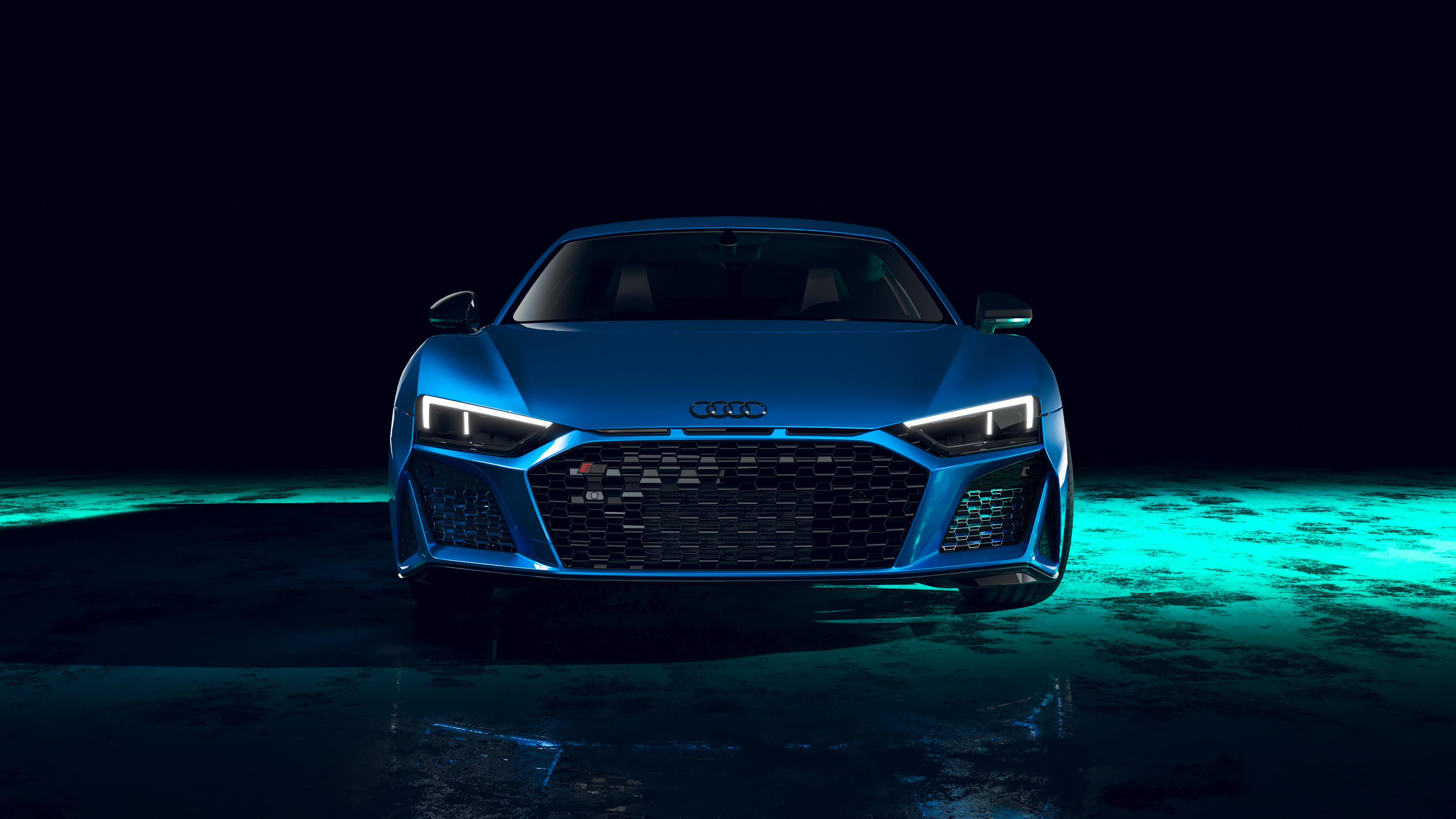 Audi R8 Dark wallpaper for Apple iPhone, Apple Watch, Mac, iPad and Apple Watch