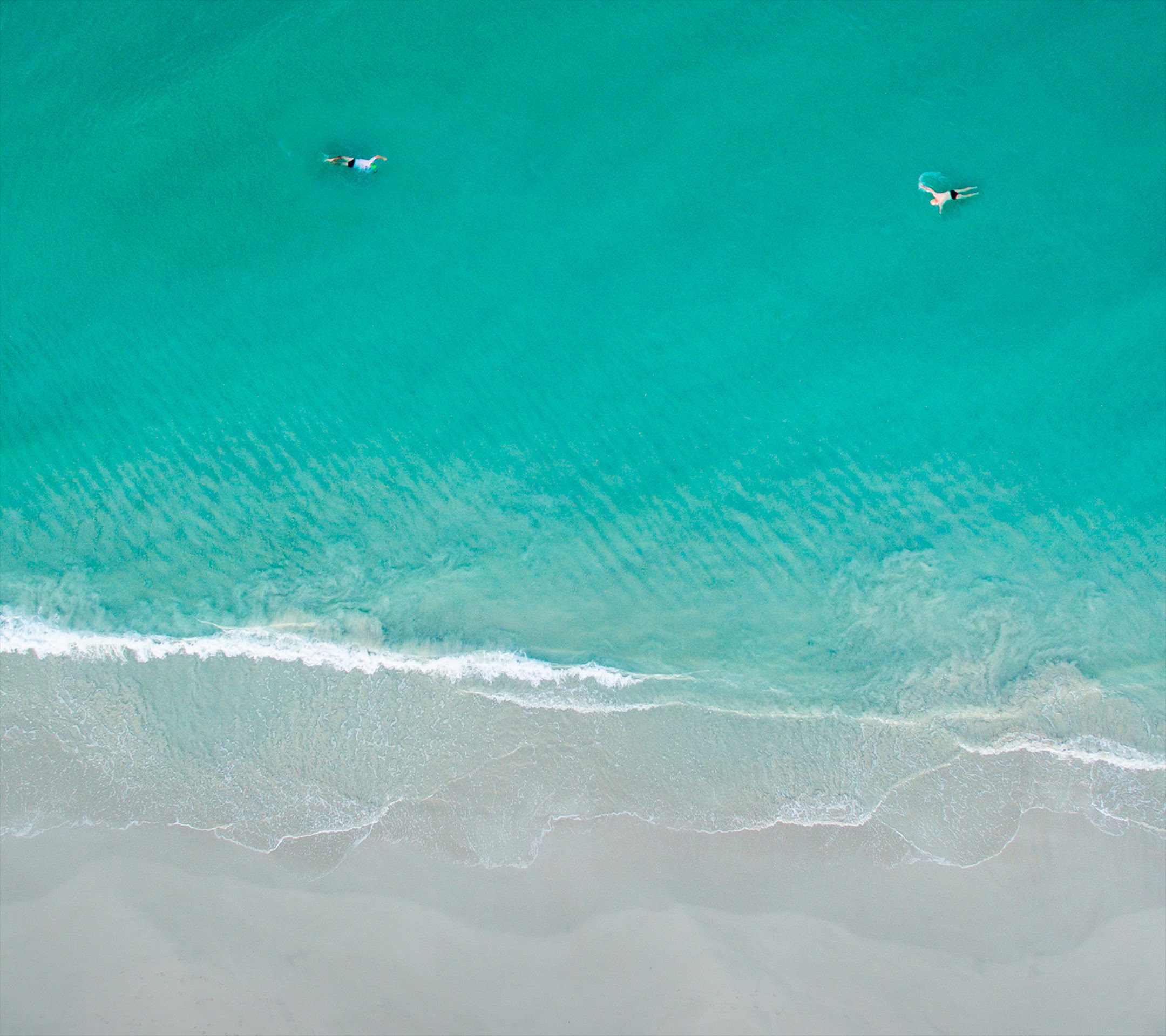 Beach From Above wallpaper for Apple iPhone, Apple Watch, Mac, iPad and Apple Watch