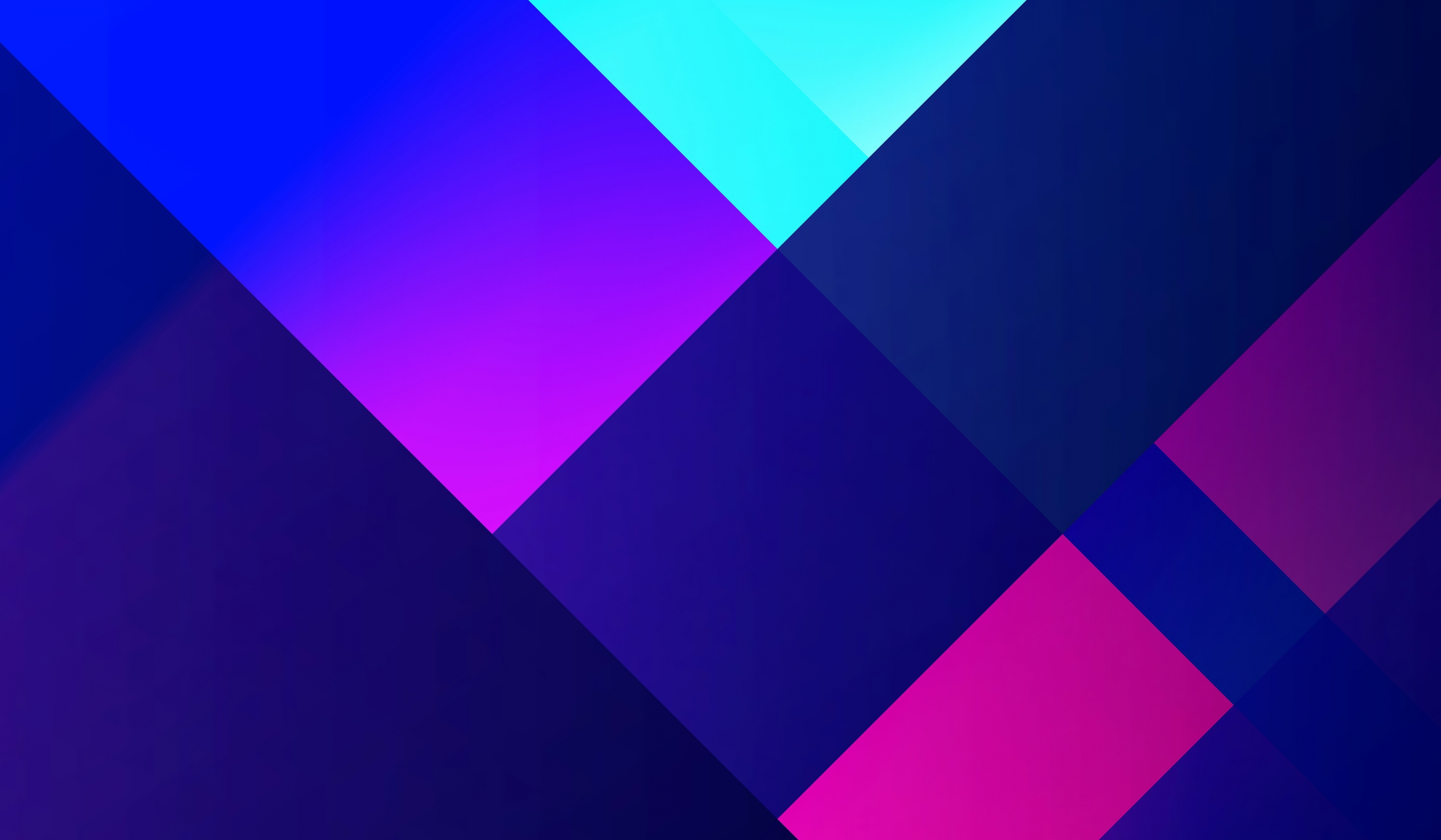 Blue And Purple Blocks Panels Abstract macOS Gradient