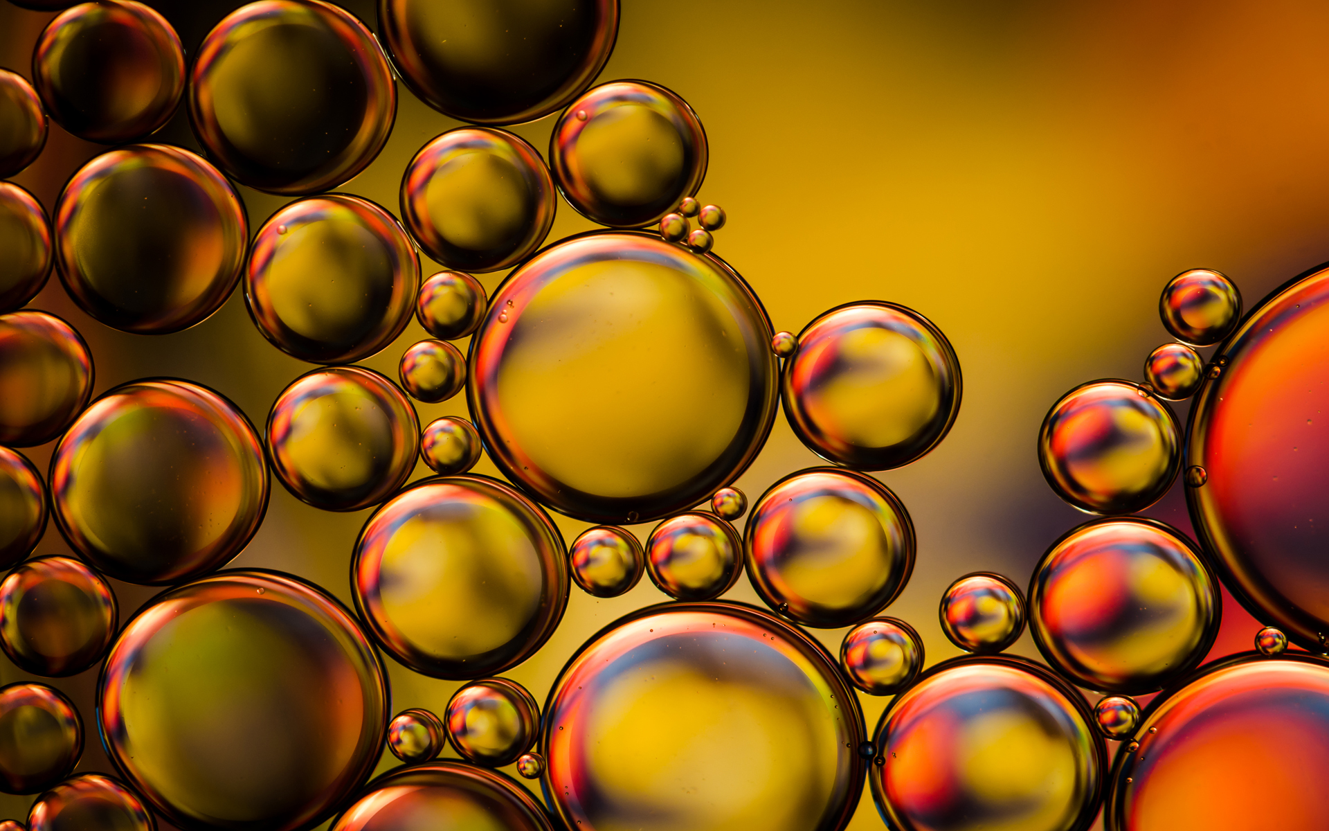 Bronze Gold Microsoft Windows 10 Windows 11 Stock Wallpapers Bubbles Abstract