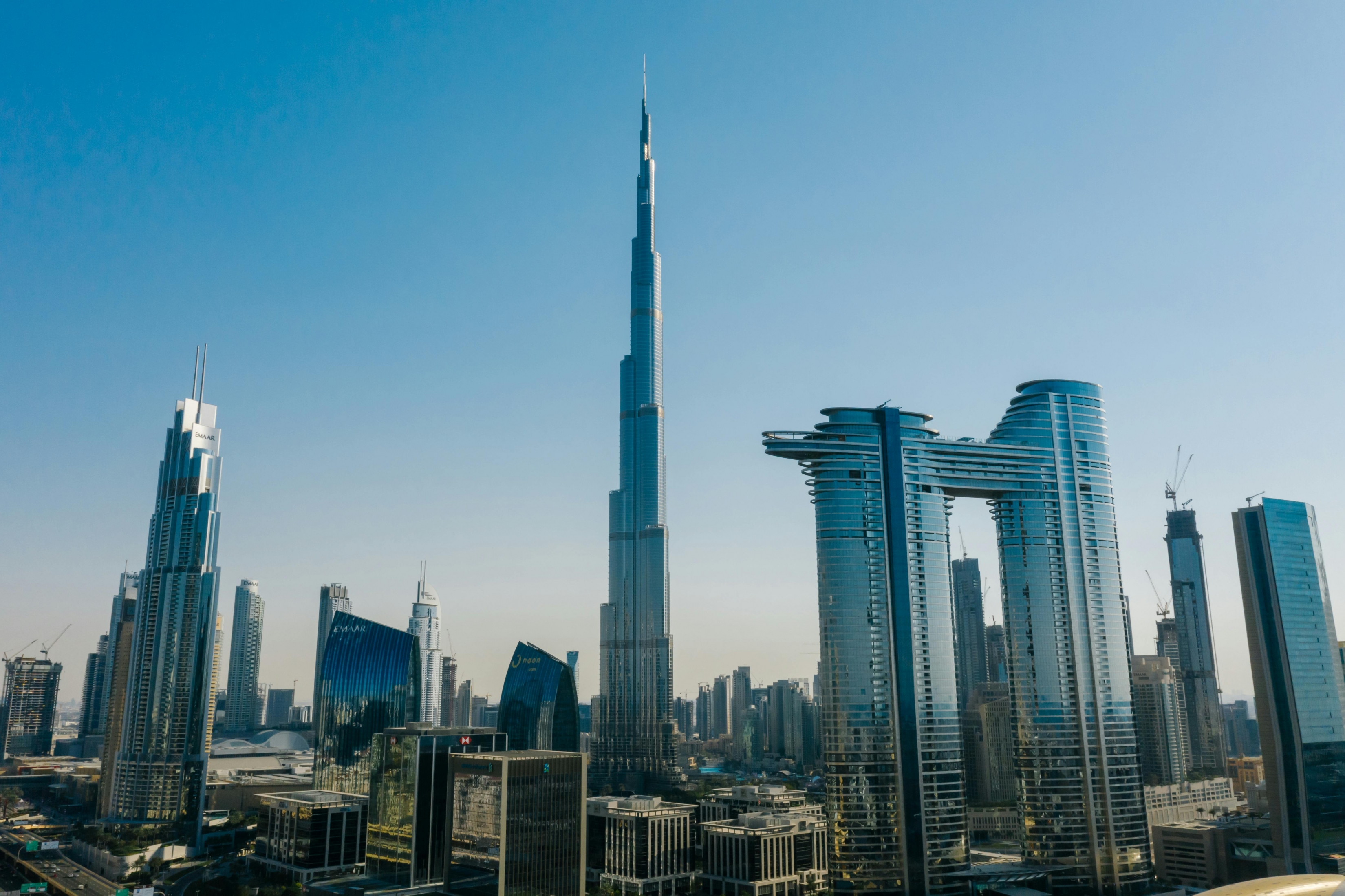 Burj Khalifa Dubai Tallest Skyscraper In The World wallpaper for Apple iPhone, Apple Watch, Mac, iPad and Apple Watch