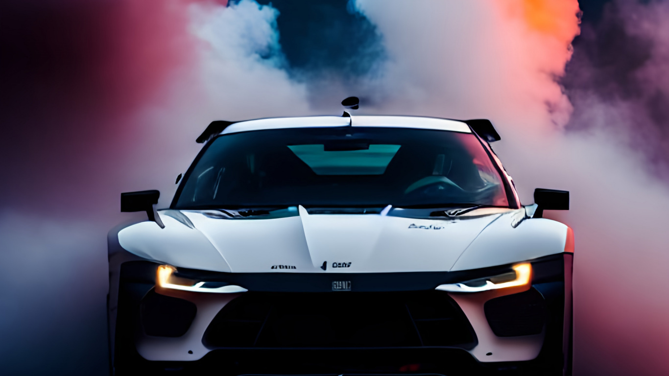 Cars Supercar Automotive Lighting Hood Tire Smokey