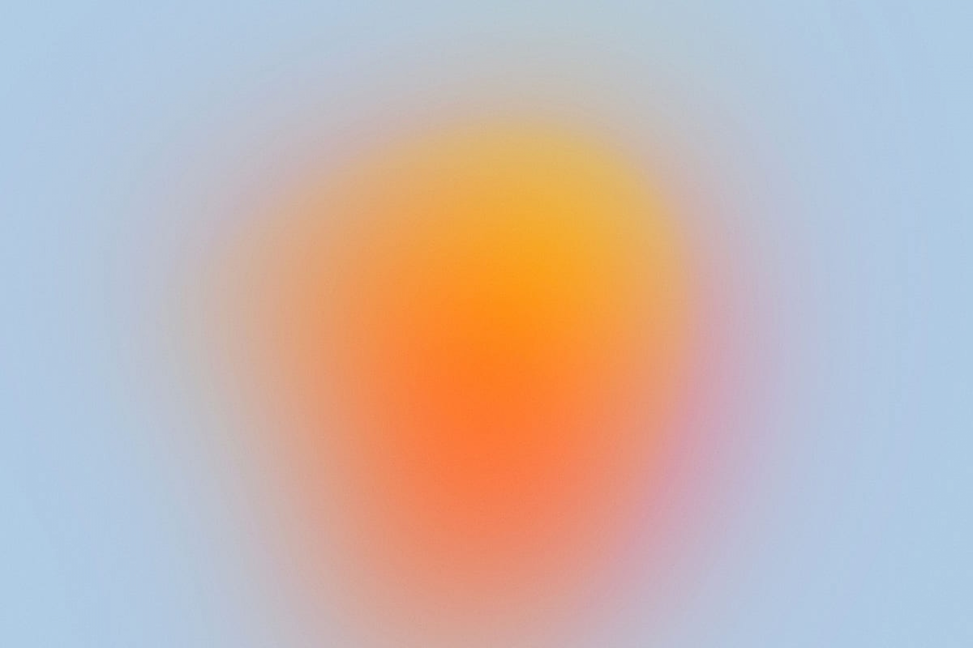 Circular Gradient Orange Baby Blue wallpaper for Apple iPhone, Apple Watch, Mac, iPad and Apple Watch