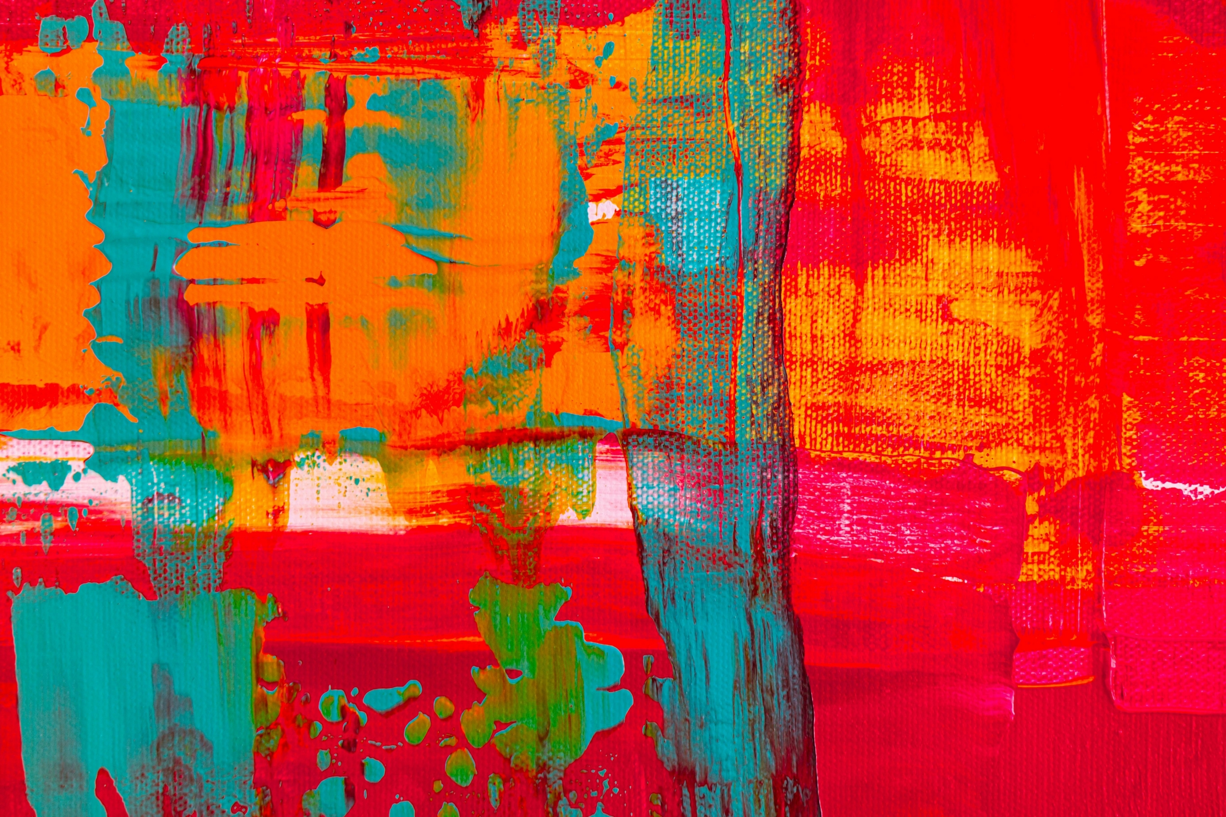 Colorful Art Red Green wallpaper for Apple iPhone, Apple Watch, Mac, iPad and Apple Watch