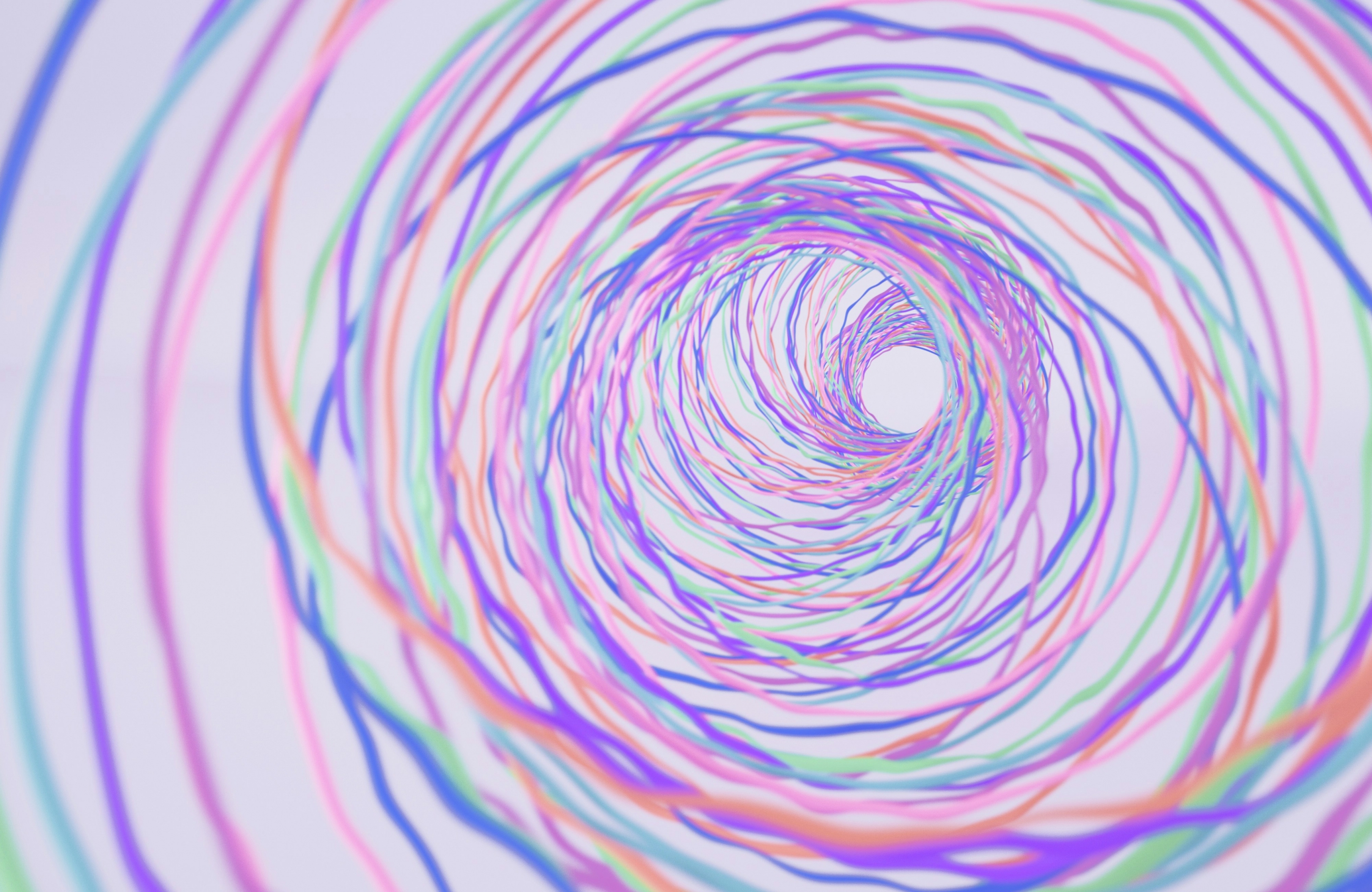 Colorful Circles 3D Digital