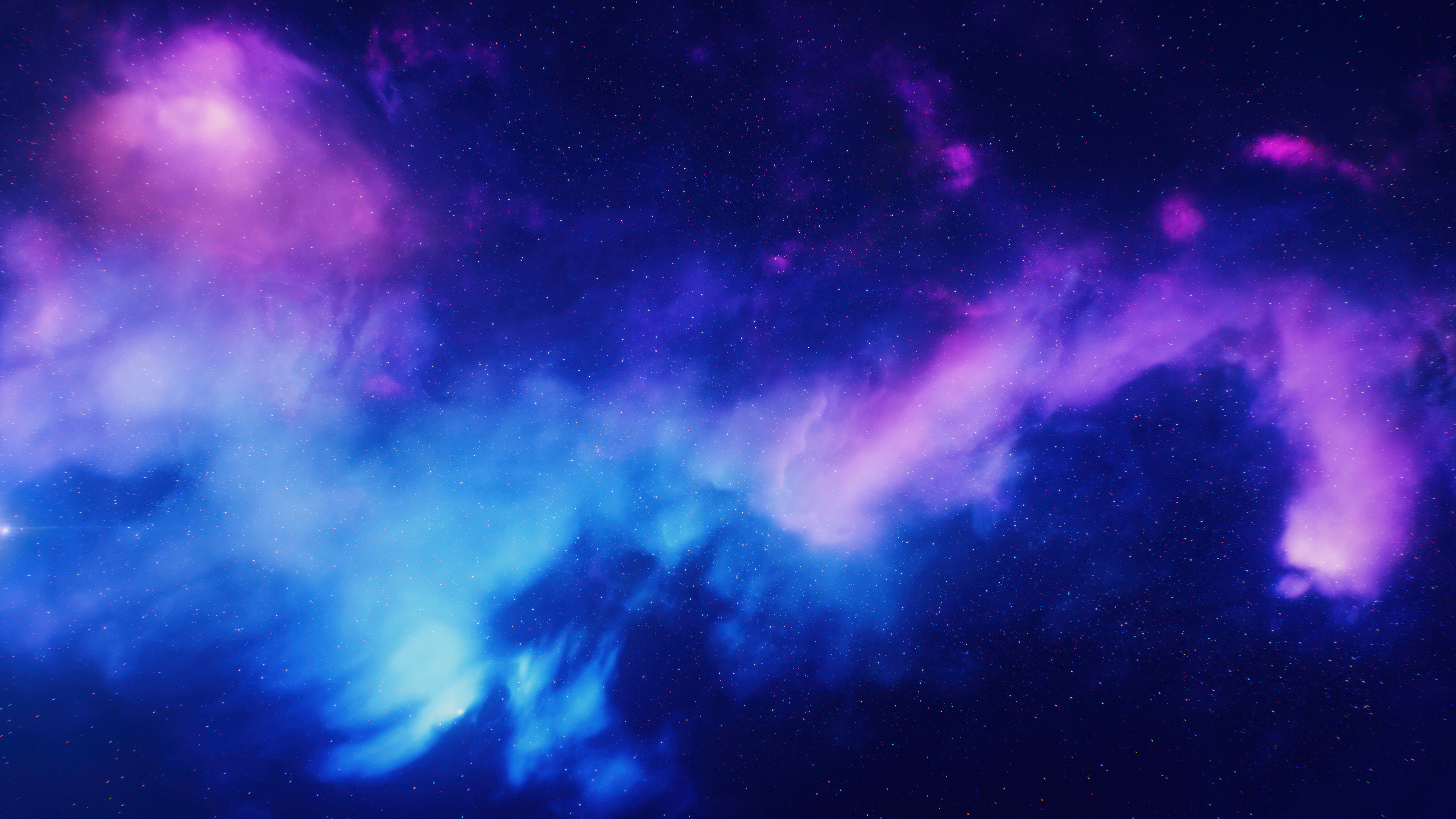 Cosmic Clouds Blue Best 2025 Screensavers And Desktop Wallpapers For Macintosh macOS And PC Computers
