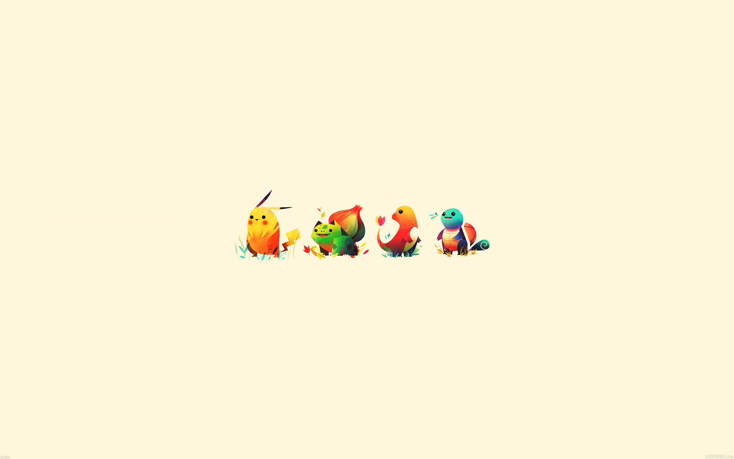 Cute Pokemon Illustration Wallpaper Pokemon Pokémon Japanese Video Game Movie Film wallpaper for Apple iPhone, Apple Watch, Mac, iPad and Apple Watch