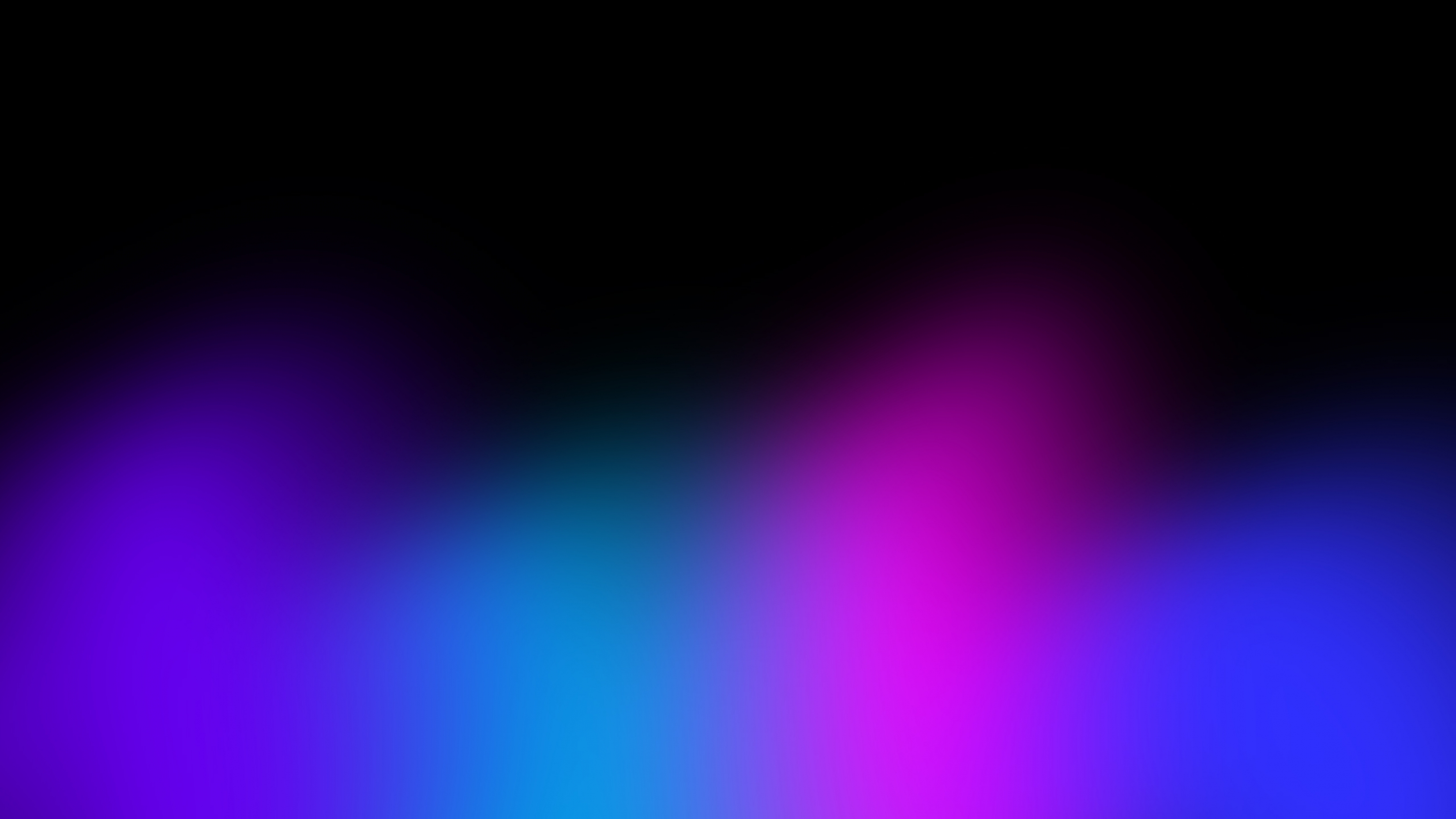 Dark Blurry Blue Purple Turquoise Gradient