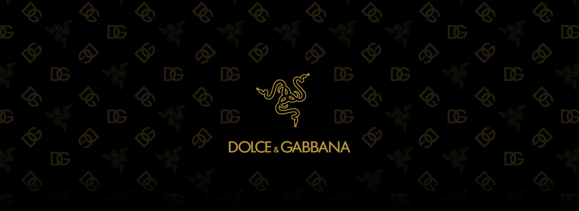 Dolce And Gabbana Gold Black