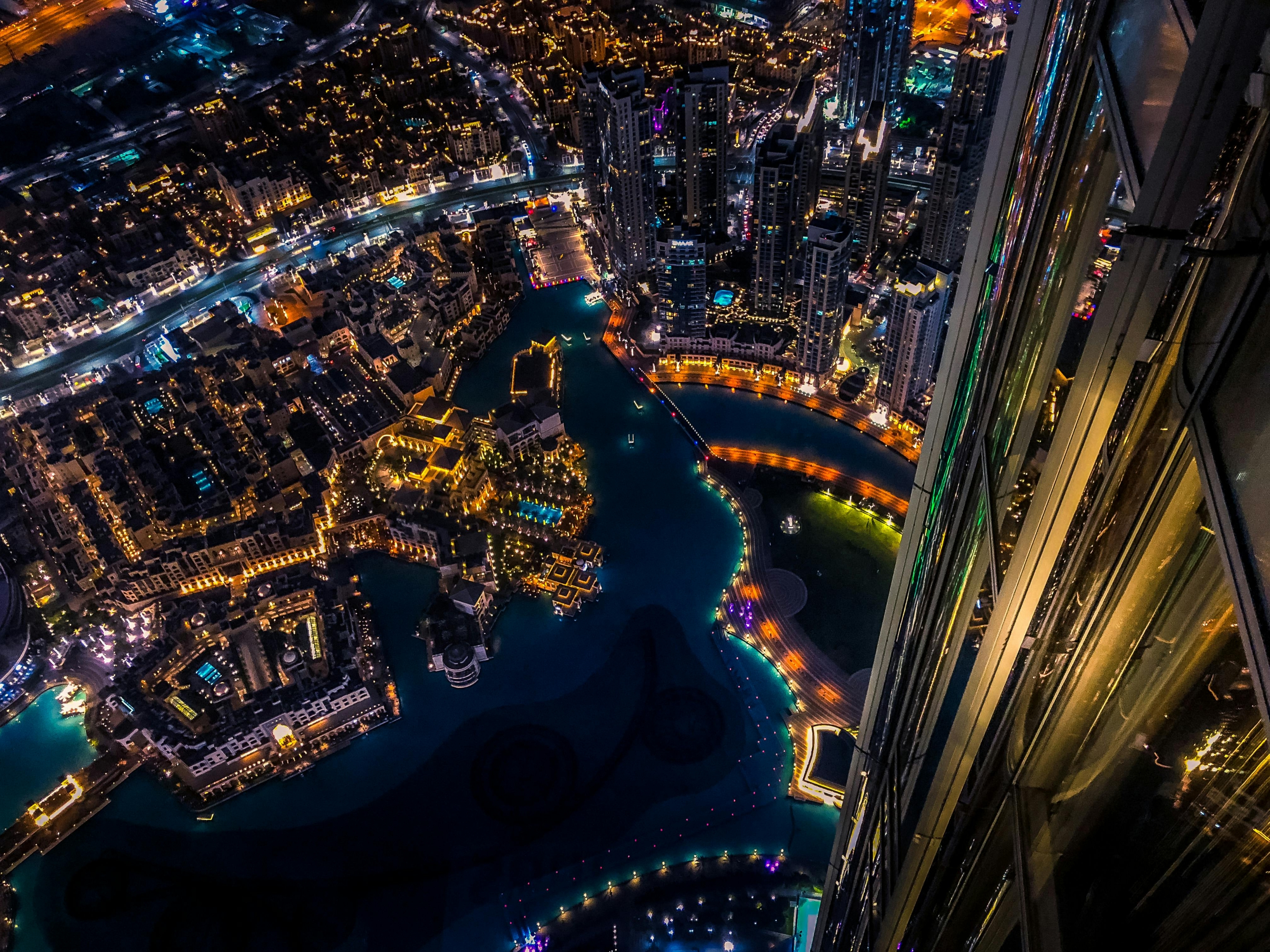 Dubai From Above wallpaper for Apple iPhone, Apple Watch, Mac, iPad and Apple Watch