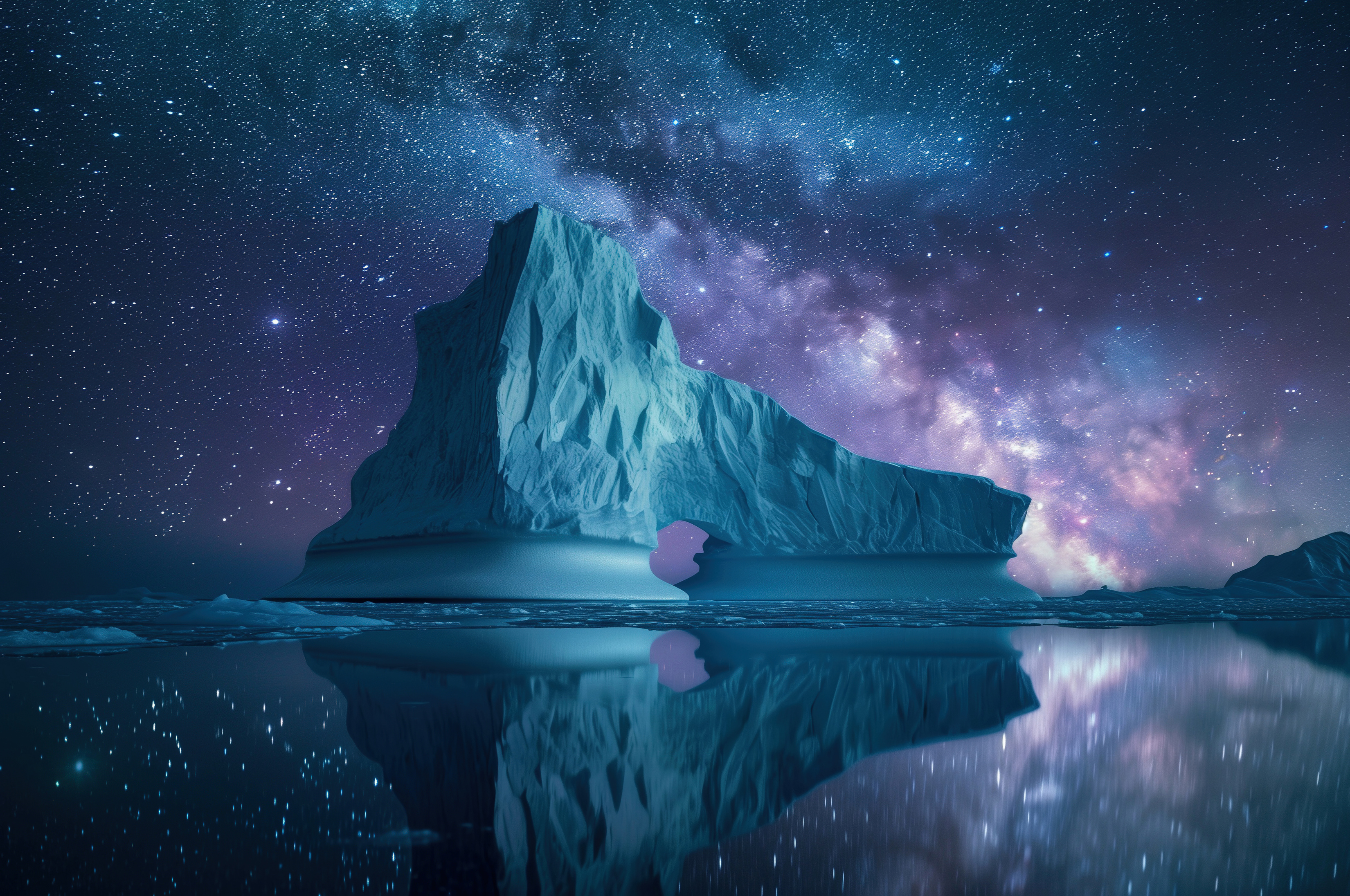 Frozen Ice Berg