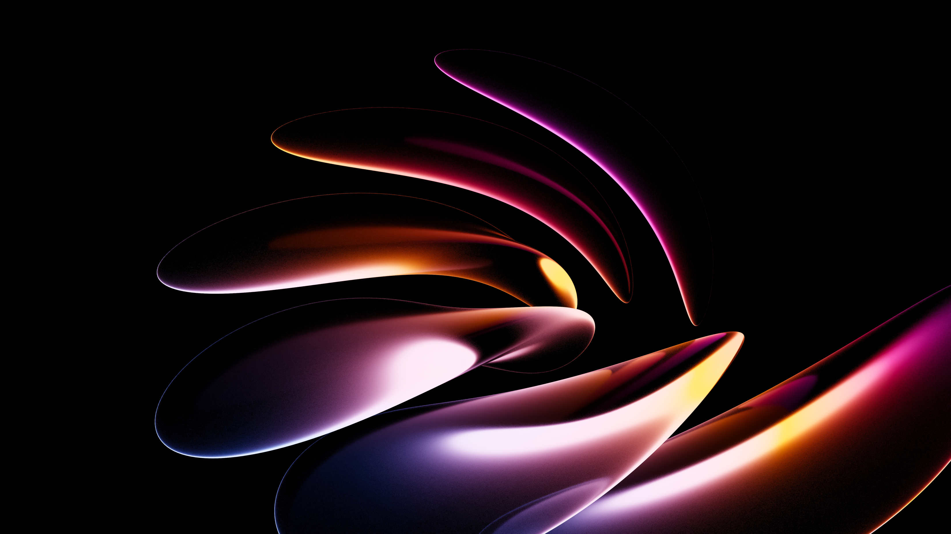 Futuristic 3D wallpaper for Apple iPhone, Apple Watch, Mac, iPad and Apple Watch