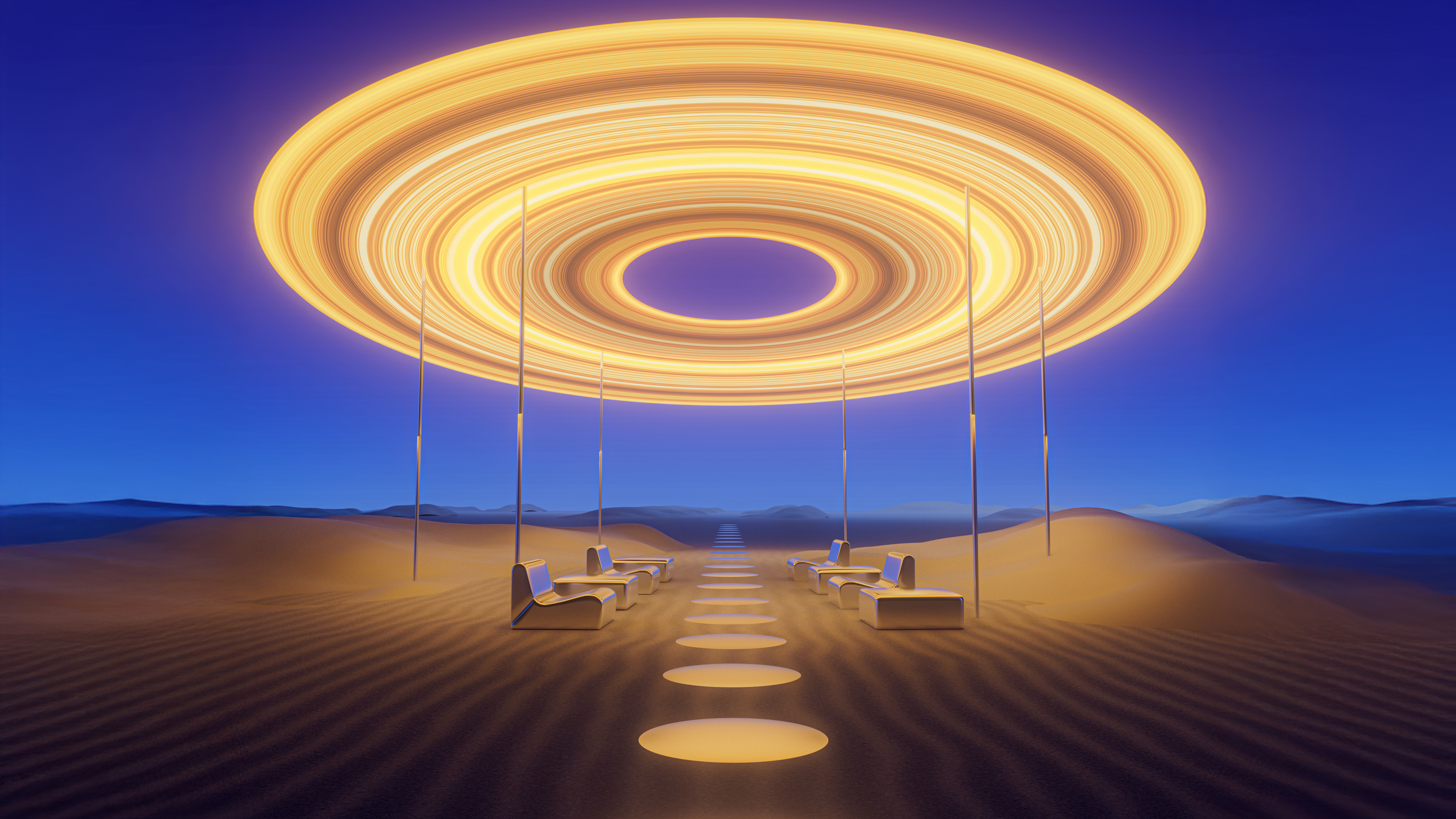 Futuristic Desert Surreal Top Free 4K 6K 8K Desktop Wallpapers For Mac Windows PC And Linux Ultra HD High Resolution Definition Screensavers Backdrops Backgrounds