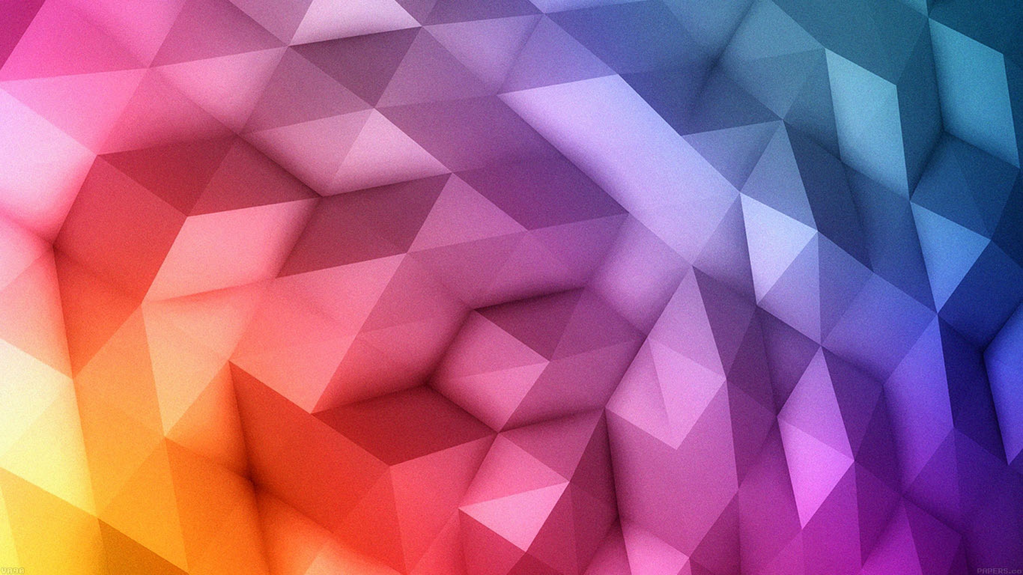 Geometric Rainbow Gradient