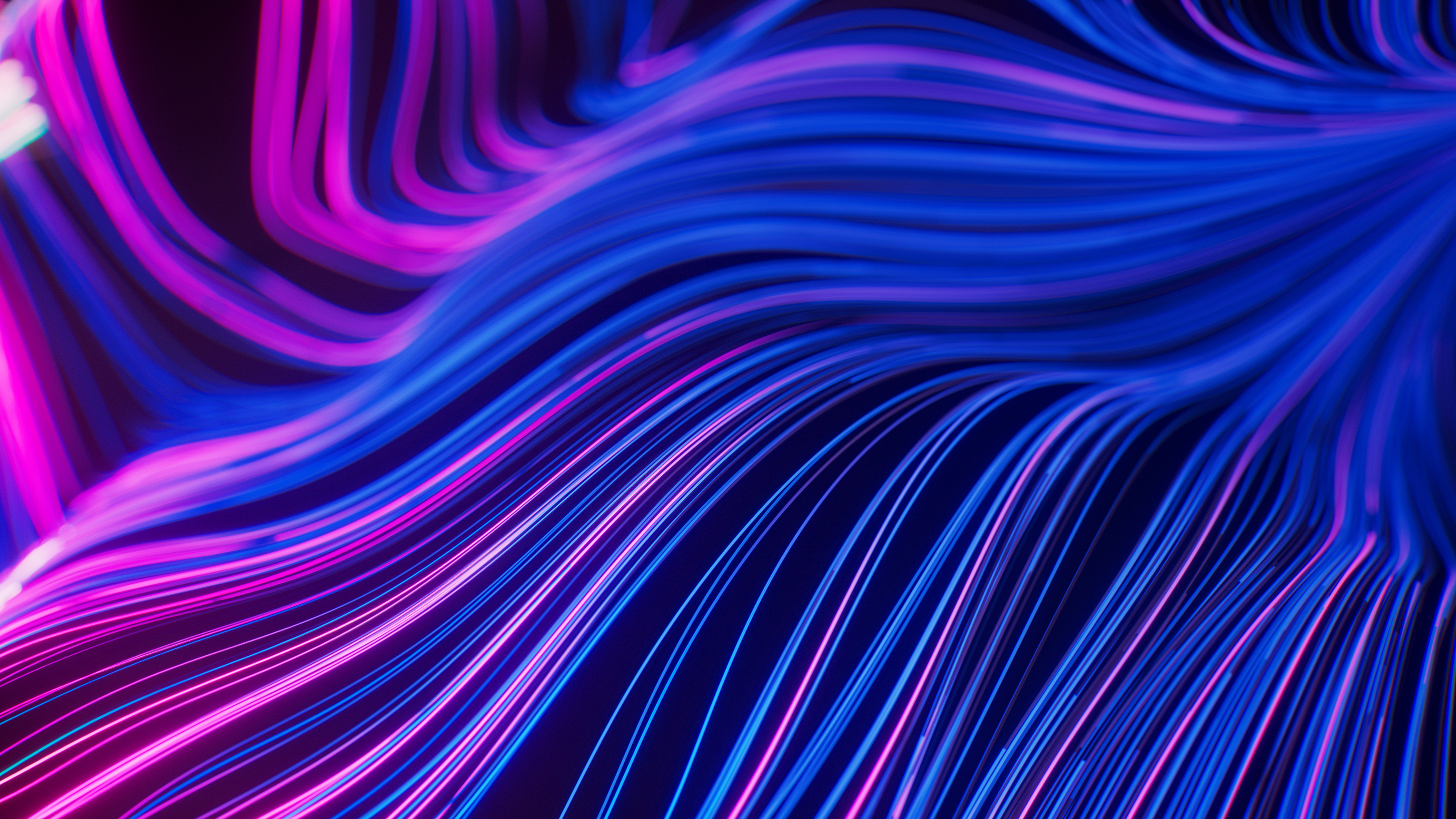 Glowing Swirls Blue And Purple Hues Windows PC And Mac Desktop Screensavers
