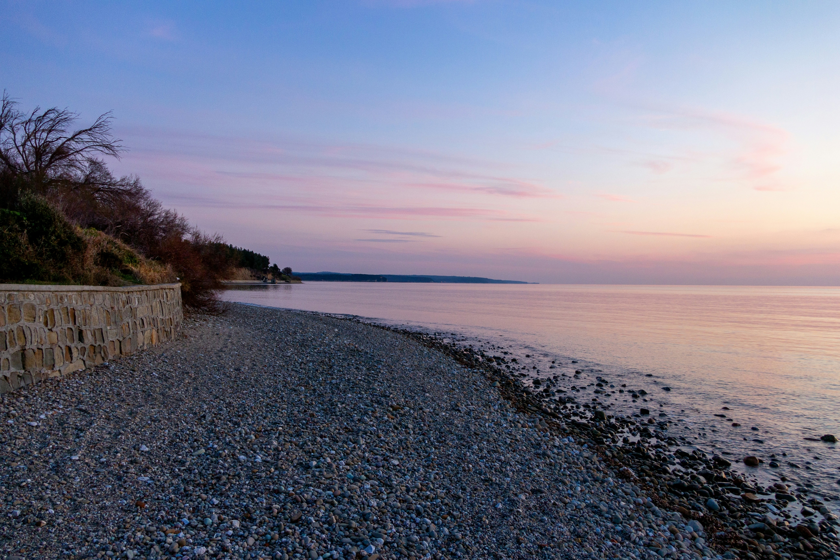 Good Morning Beach Walk Rocky Beach At Sunrise