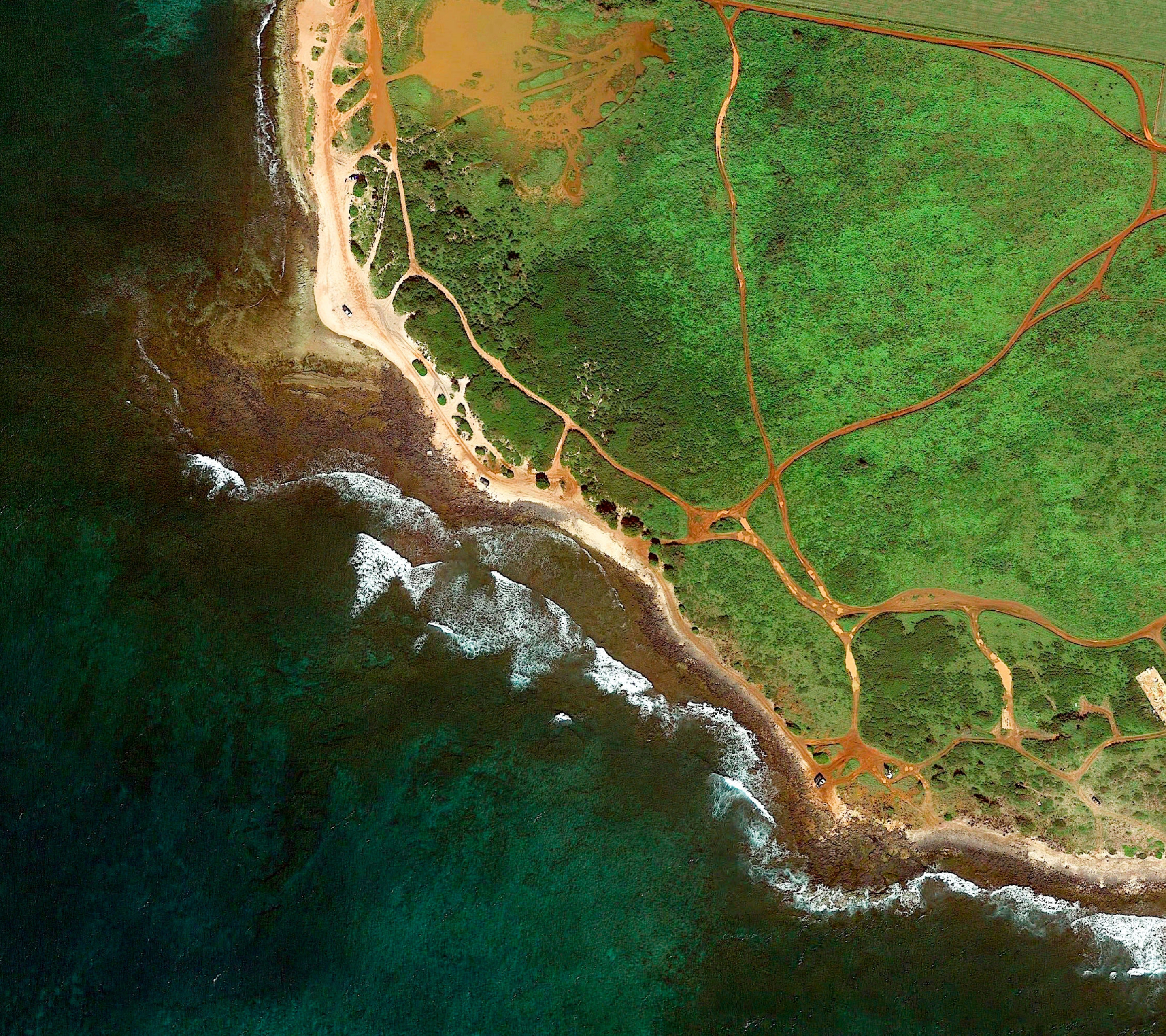 Google Pixel Stock Landscape From Above