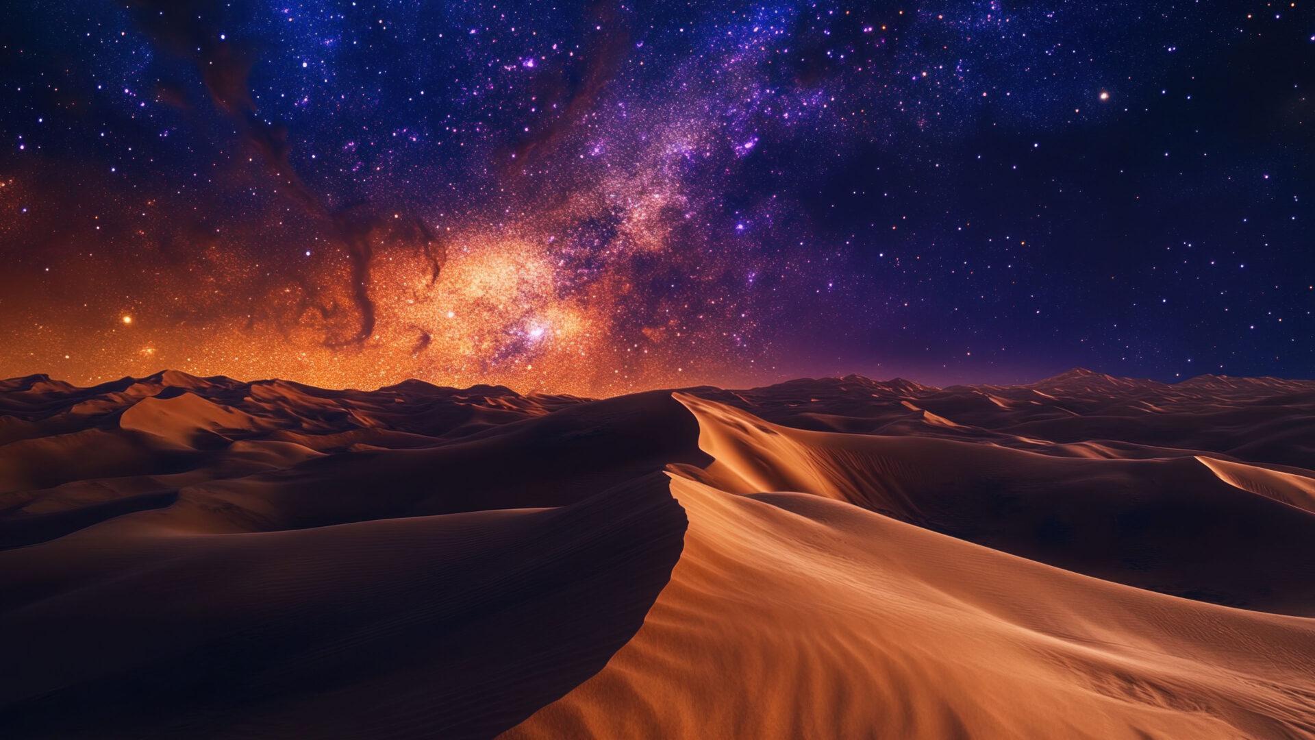 Gorgeous View Of The Stars Galaxy And Cosmos From The Sahara Desert 2025 Best Ultra HD High Resolution 4K Desktop Backgrounds Wallpapers For Mac Linux And Windows PC wallpaper for Apple iPhone, Apple Watch, Mac, iPad and Apple Watch