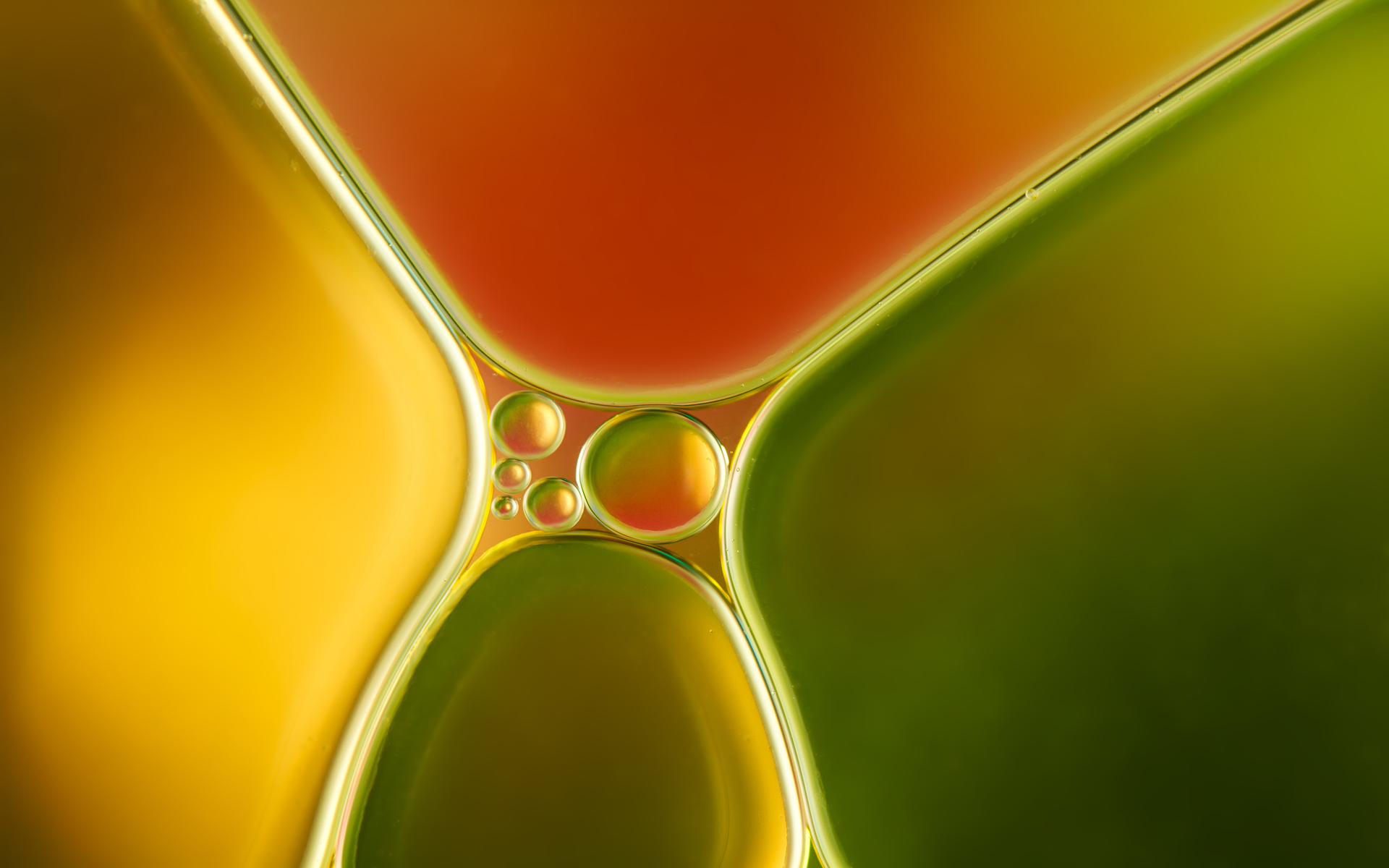 Green Gold Microsoft Wallpapers Windows 11 Stock Bubbles Abstract wallpaper for Apple iPhone, Apple Watch, Mac, iPad and Apple Watch