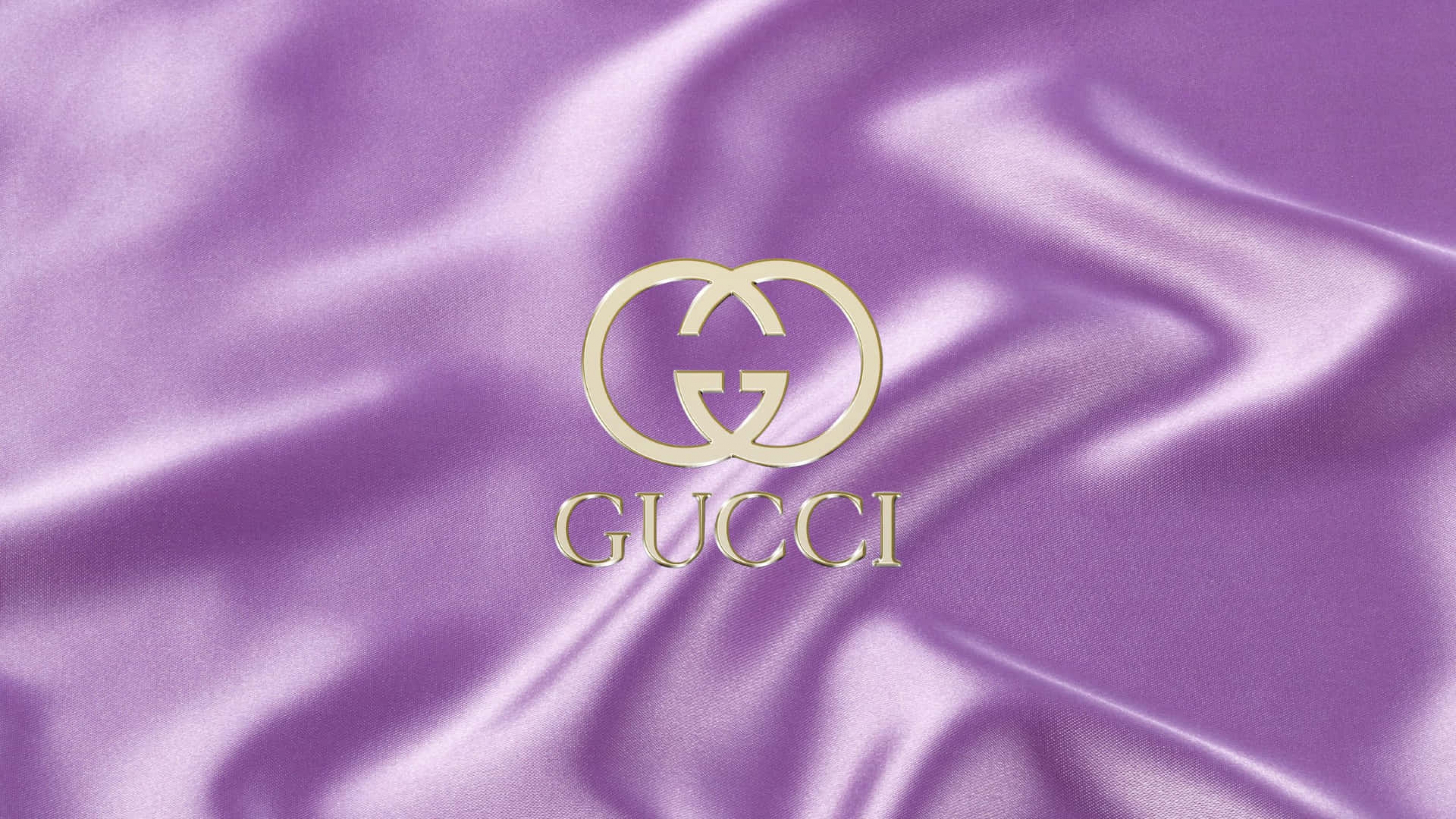 Gucci Luxury Brand Logo Purple wallpaper for Apple iPhone, Apple Watch, Mac, iPad and Apple Watch