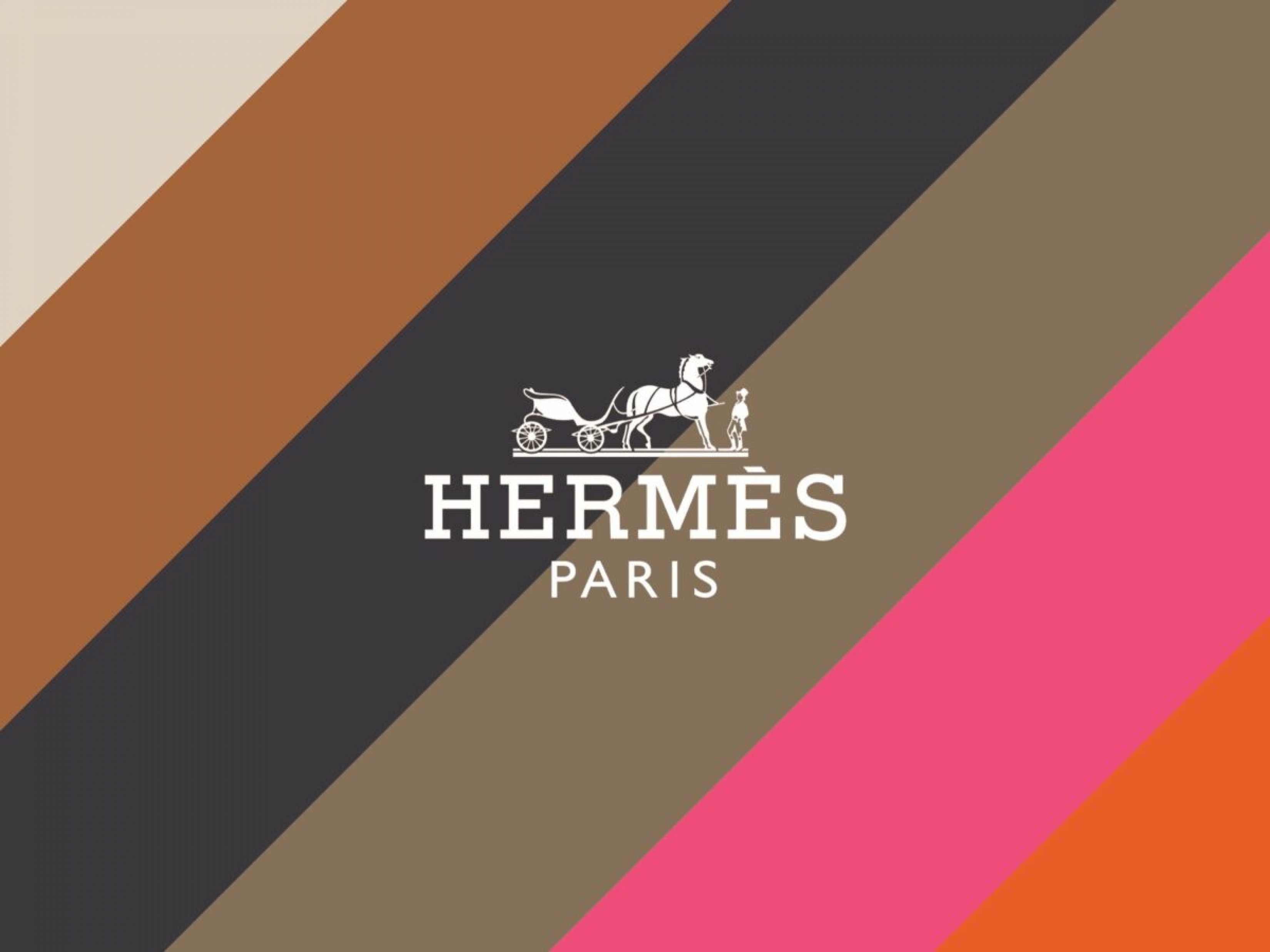 Hermes Paris Official Logo Colors Download Free Mac or PC Wallpapers