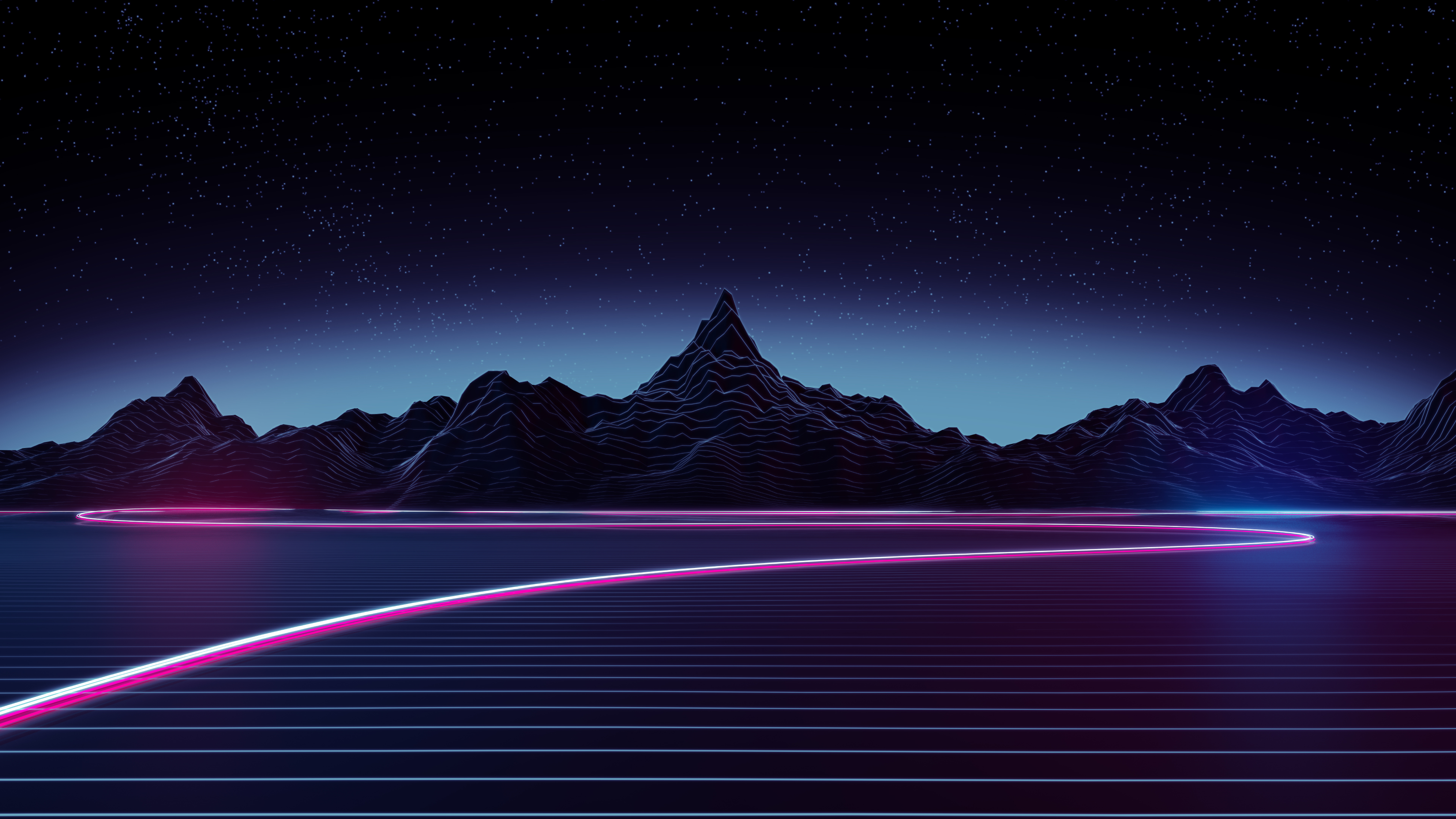 Highway Neon Cyberpunk Best HD 4K Liquid Glass Wallpapers For macOS 26 Tahoe And Windows PC Reddit And Tumblr Mac wallpaper