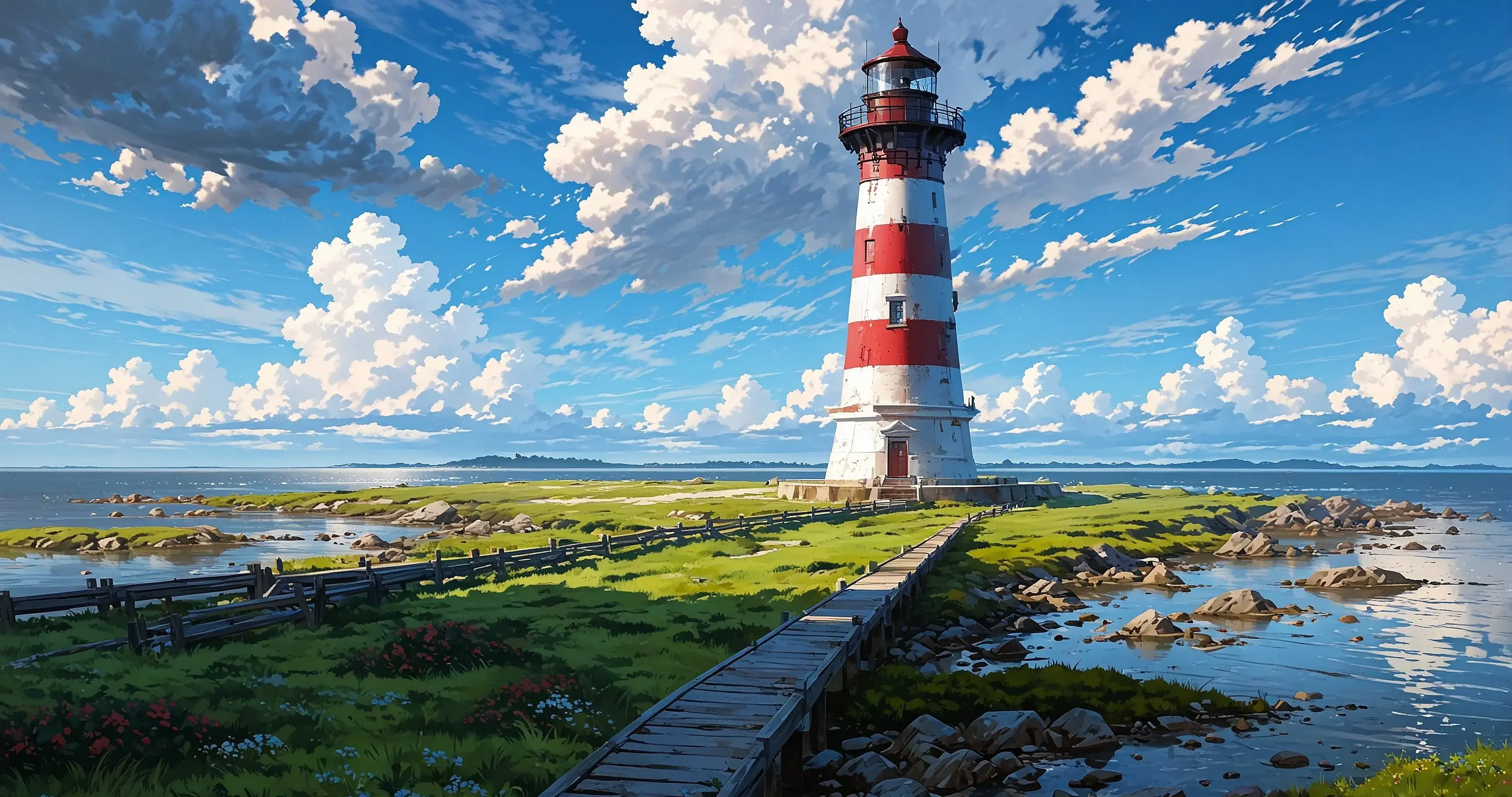 Lighthouse Serene Relaxing Best 4K Desktop Wallpapers Backdrops And 8K Backgrounds 12k High Resolution HD Of 2025 For Apple Mac Windows PC Linux Chromebooks