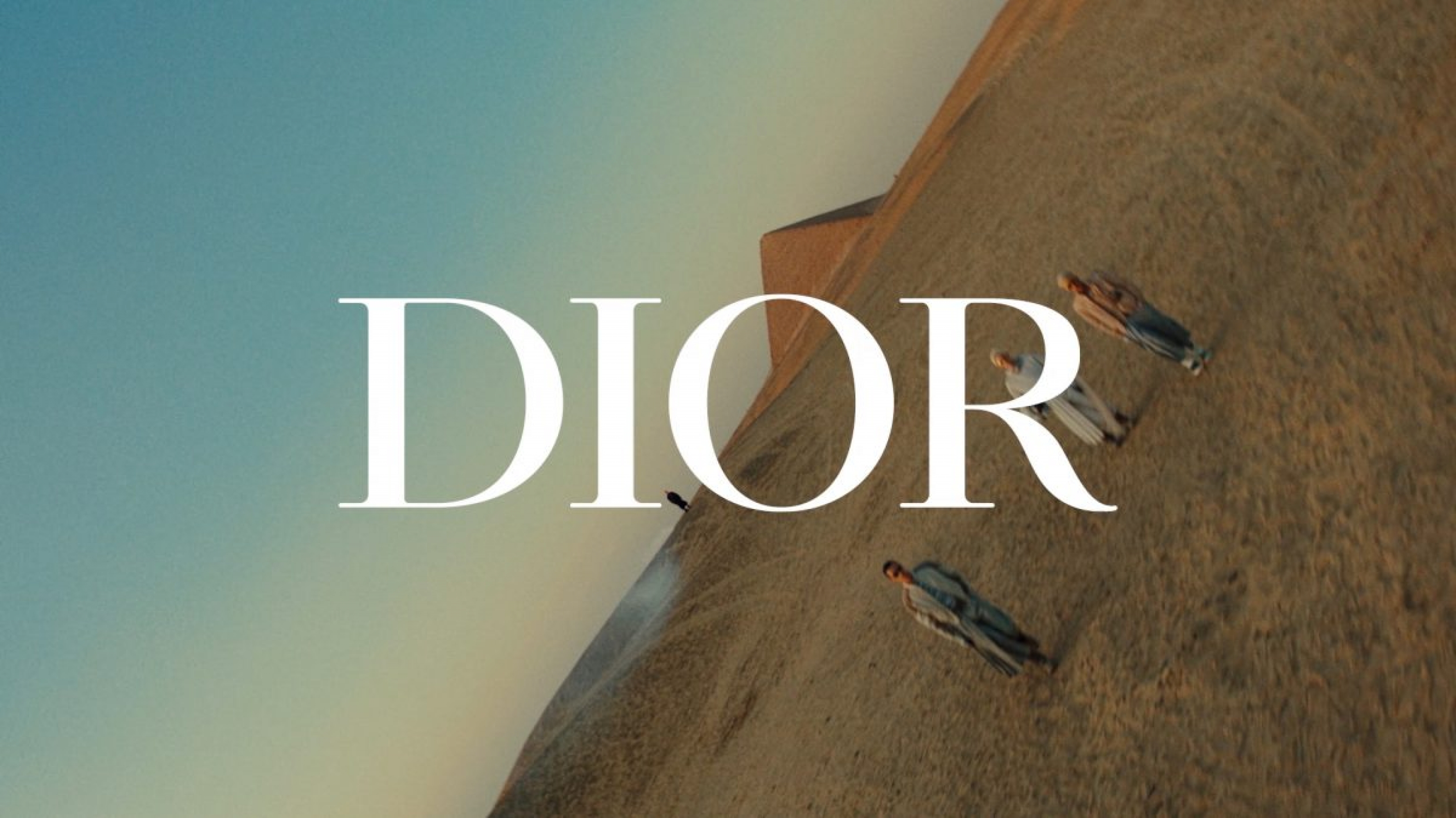 Luxury Brands Christian Dior Logo Barren Desert